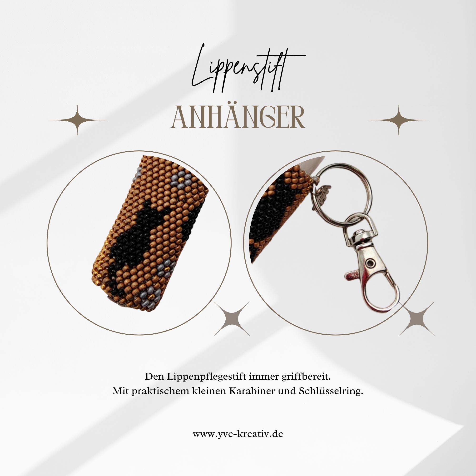 Anhänger für Lippenpflegestift Katze Lippenbalsam Täschchen Schlüsselanhänger aus Rocailles Miniperlen gehäkelt #1583201560 Anhänger für Lippenpflegestift Katze Lippenbalsam Täschchen Schlüsselanhänger aus Rocailles Miniperlen gehäkelt #1583201560