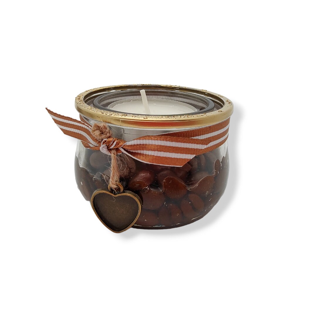 Teelicht Gläschen "Kaffee"  #1605355713