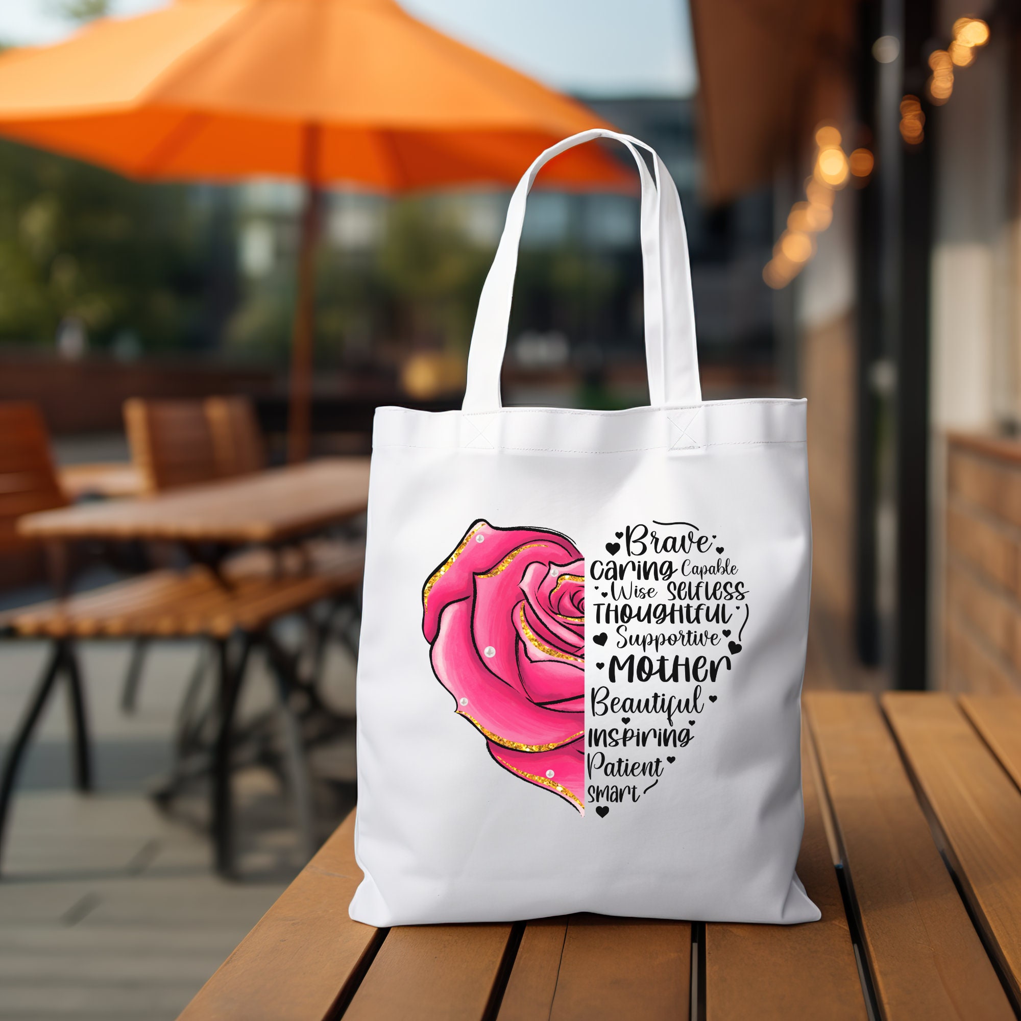 Stofftasche Stoffbeutel Einkaufstasche Tasche Muttertag Geschenk Geburtstag Mama Mitbringsel #STSUB