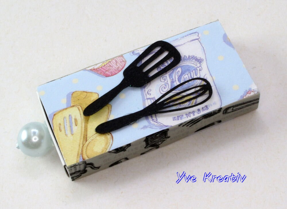 Kleine Schachtel, verzierte Streichholzschachtel als originelle Geschenkverpackung für Geld, Gutscheine und mehr