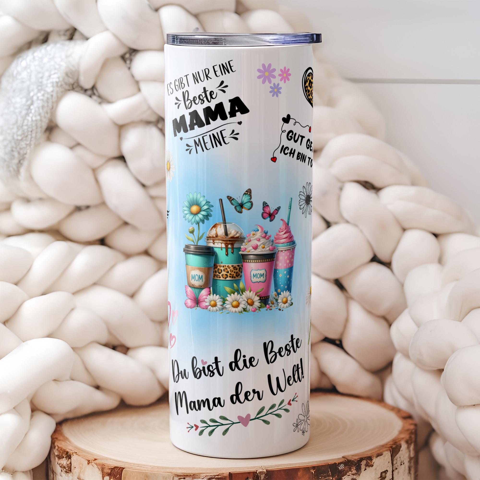 Thermobecher 500ml | Tumbler mit individuellem Druck | Kaffeebecher für unterwegs | Geschenk für Mama, Muttertag, Geburtstag #TUSU Thermobecher 500ml | Tumbler mit individuellem Druck | Kaffeebecher für unterwegs | Geschenk für Mama, Muttertag, Geburtstag #TUSU