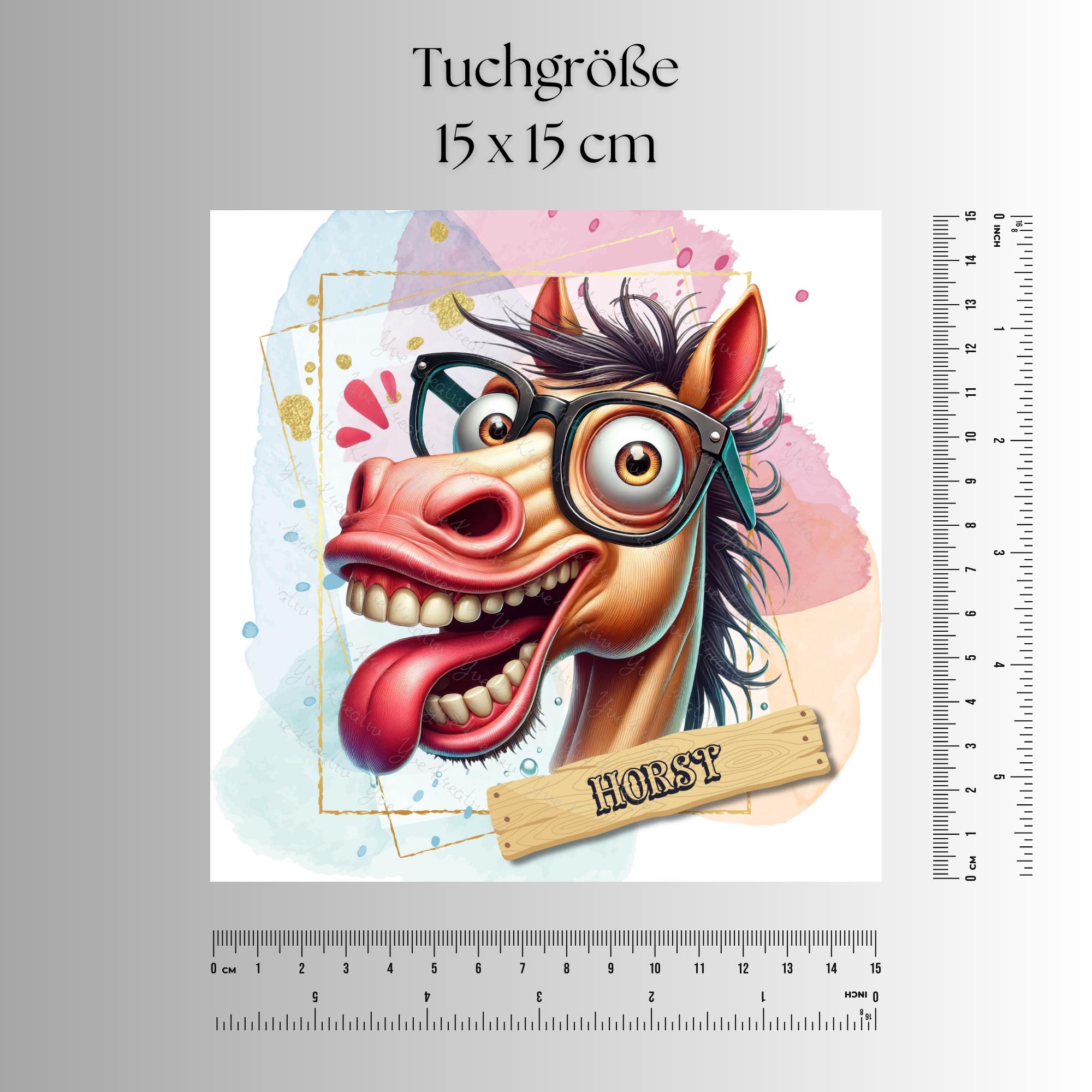Brillenputztuch personalisiert – Individuell bedrucktes Mikrofasertuch für Brillen, Displays & mehr | Perfektes Geschenk Geburtstag #TI48P