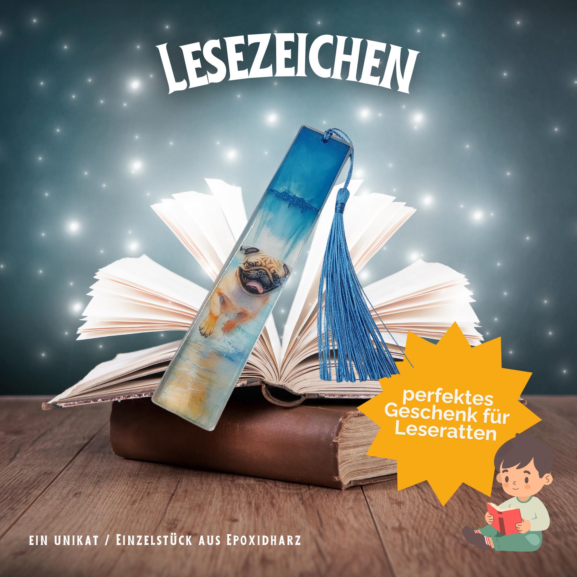 Lesezeichen aus Epoxidharz Motiv Mops Hund Geschenk Geburtstag Mitbringsel Hundebesitzer Geschenkidee Buchzeichen transparent #LEEPOX Lesezeichen aus Epoxidharz Motiv Mops Hund Geschenk Geburtstag Mitbringsel Hundebesitzer Geschenkidee Buchzeichen transparent #LEEPOX