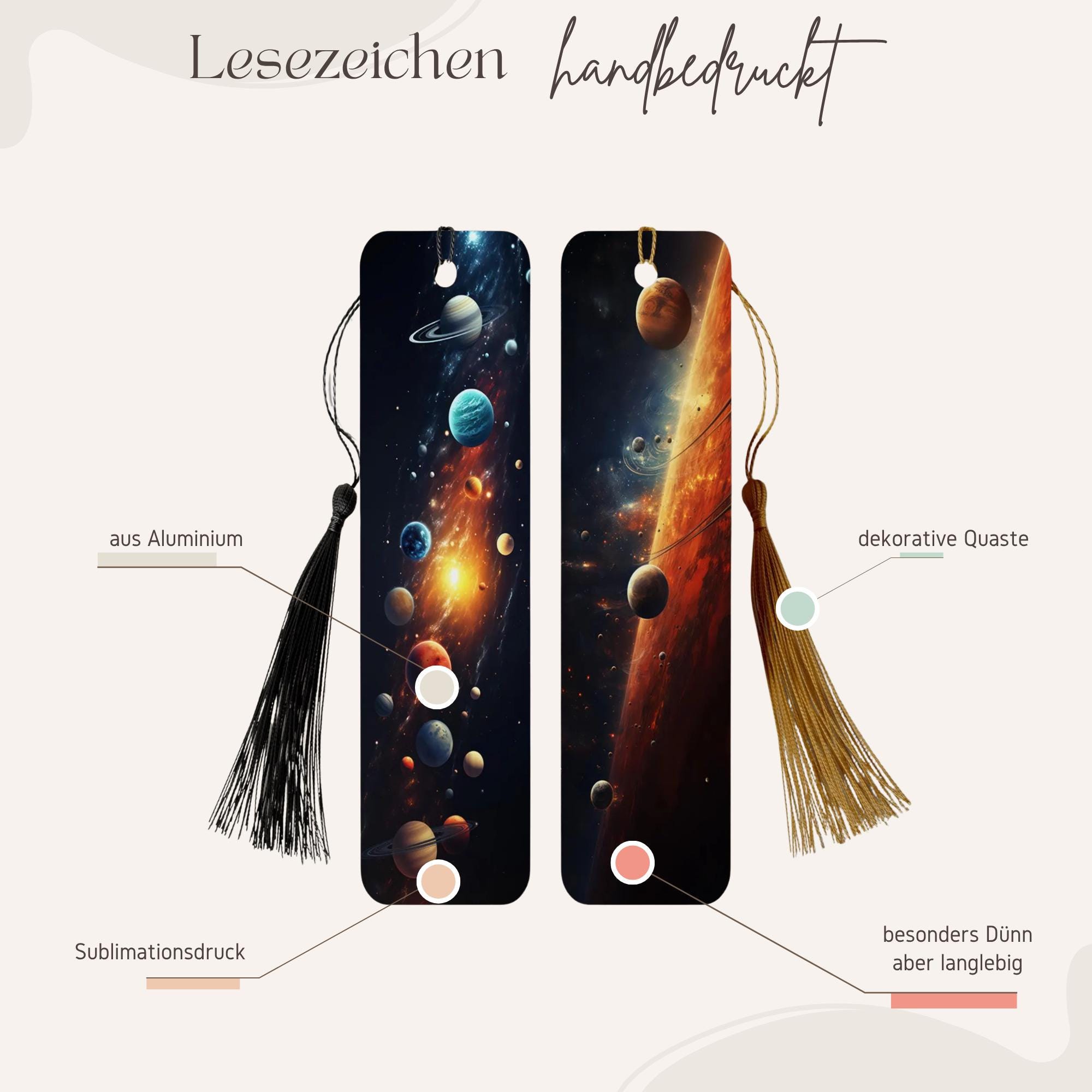 Lesezeichen aus Metall Weltraum Geschenk Planeten Bücherzeichen Mitbringsel Astronomie Fan Bookmark Planeten - 2 Motive zur Auswahl #LEALU Lesezeichen aus Metall Weltraum Geschenk Planeten Bücherzeichen Mitbringsel Astronomie Fan Bookmark Planeten - 2 Motive zur Auswahl #LEALU
