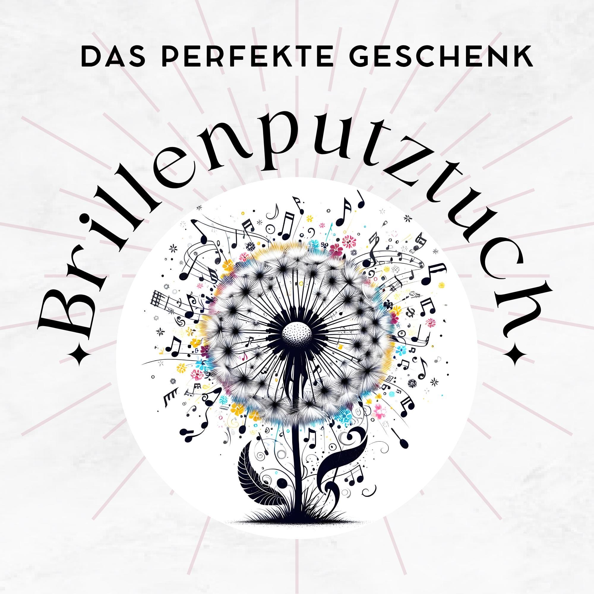 Brillenputztuch Musik Pusteblume Reinigungstuch für Brillen Geschenk für Musiker Brillentuch Displaytuch Bildschirmtuch Microfasertuch #BM Brillenputztuch Musik Pusteblume Reinigungstuch für Brillen Geschenk für Musiker Brillentuch Displaytuch Bildschirmtuch Microfasertuch #BM