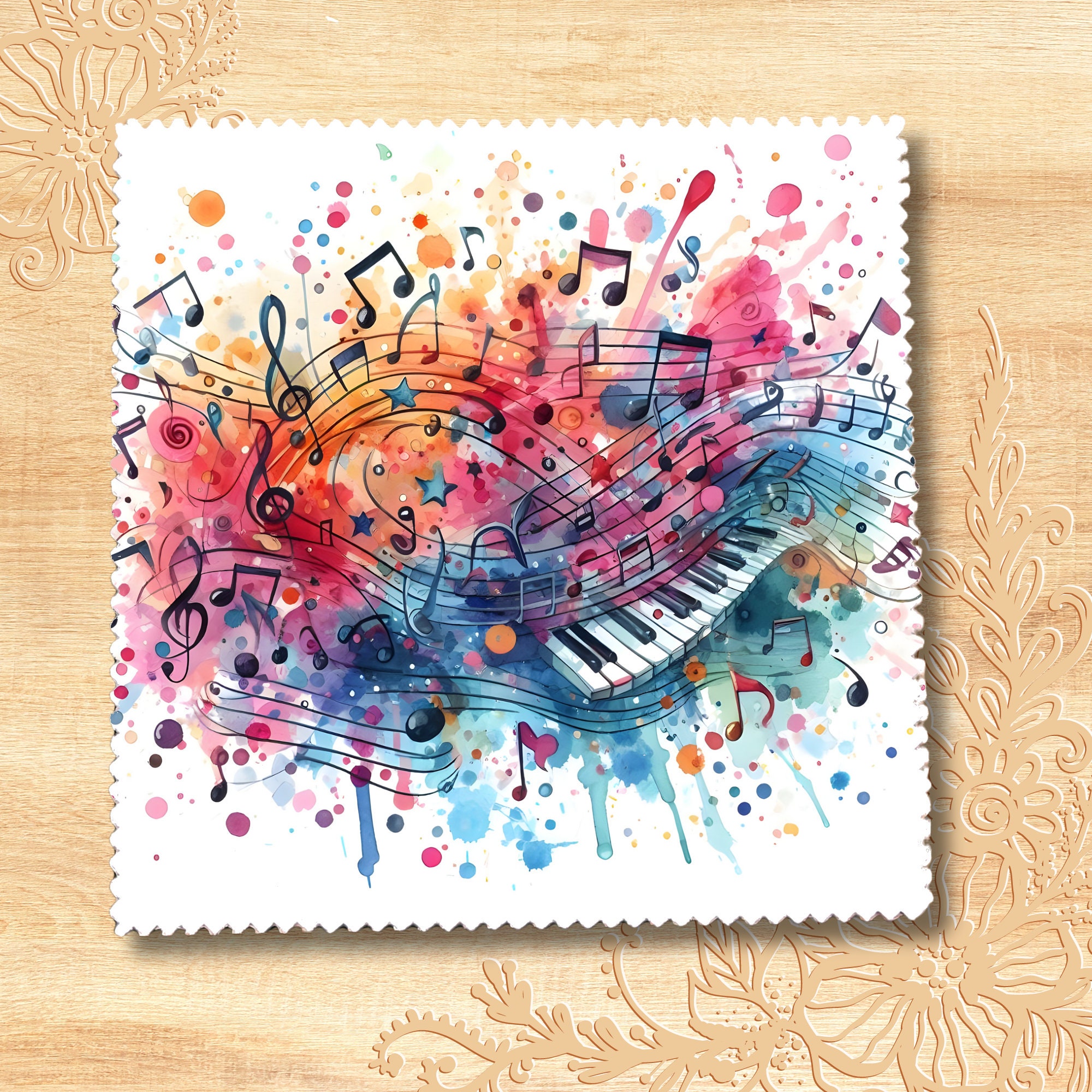 Brillenputztuch Musik Reinigungstuch für Brillen Geschenk für Musiker Brillentuch Displaytuch Bildschirmtuch Microfasertuch #BM Brillenputztuch Musik Reinigungstuch für Brillen Geschenk für Musiker Brillentuch Displaytuch Bildschirmtuch Microfasertuch #BM
