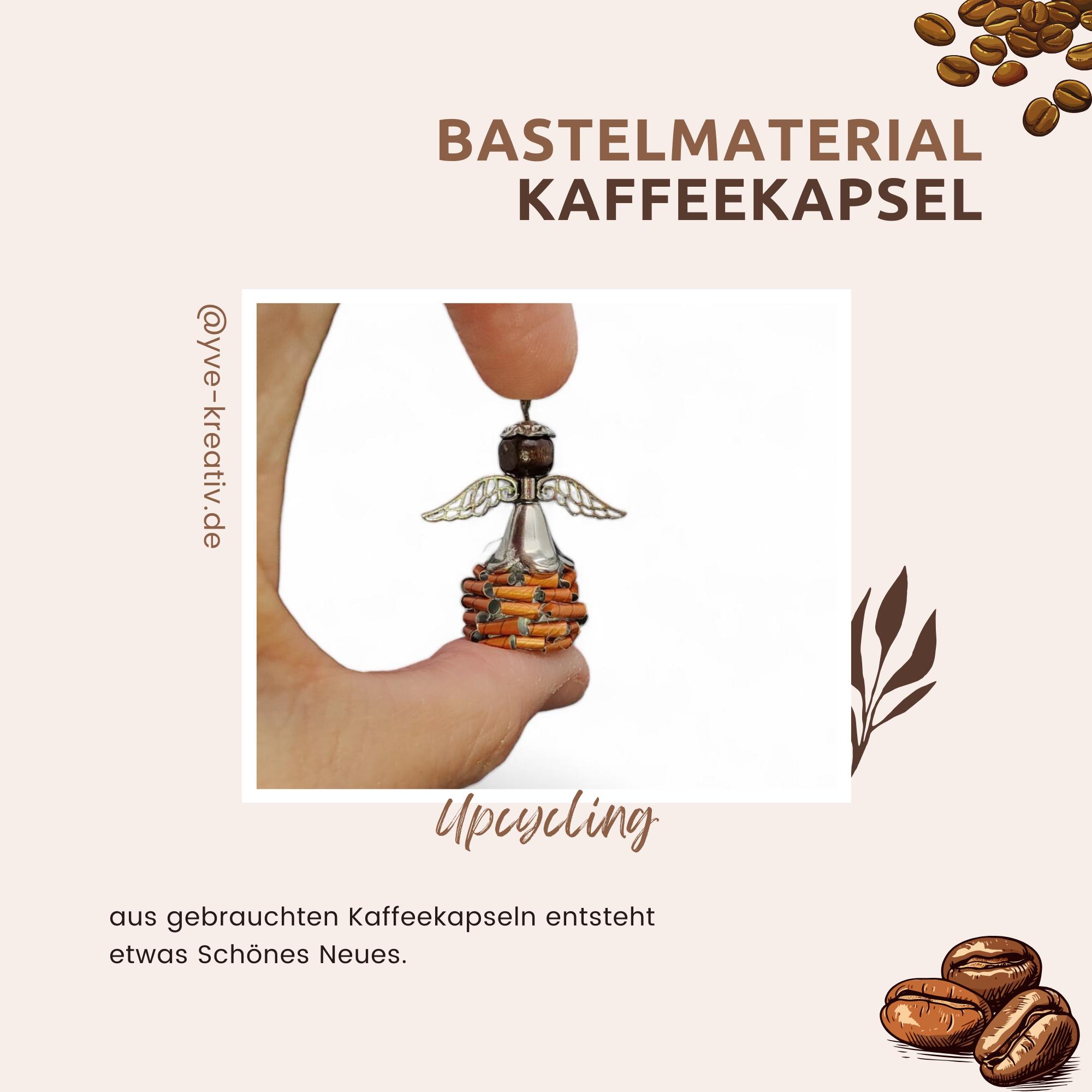 Engel aus Kaffeekapseln Christbaumkugel Upcycling Glücksengel besondere Weihnachtsdeko Geschenkanhänger für Kaffeeliebhaber #1601089738 Engel aus Kaffeekapseln Christbaumkugel Upcycling Glücksengel besondere Weihnachtsdeko Geschenkanhänger für Kaffeeliebhaber #1601089738