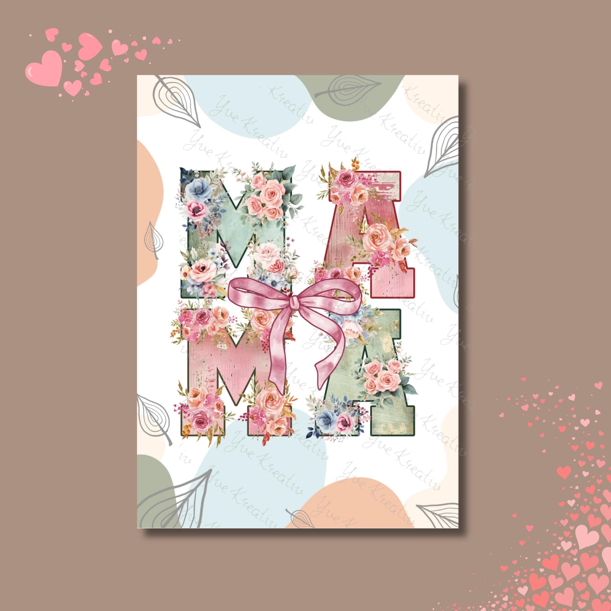 Postkarte Grußkarte Karte zum Muttertag Muttertagkarte Geburtstagskarte Mama Geschenk #PLS Postkarte Grußkarte Karte zum Muttertag Muttertagkarte Geburtstagskarte Mama Geschenk #PLS