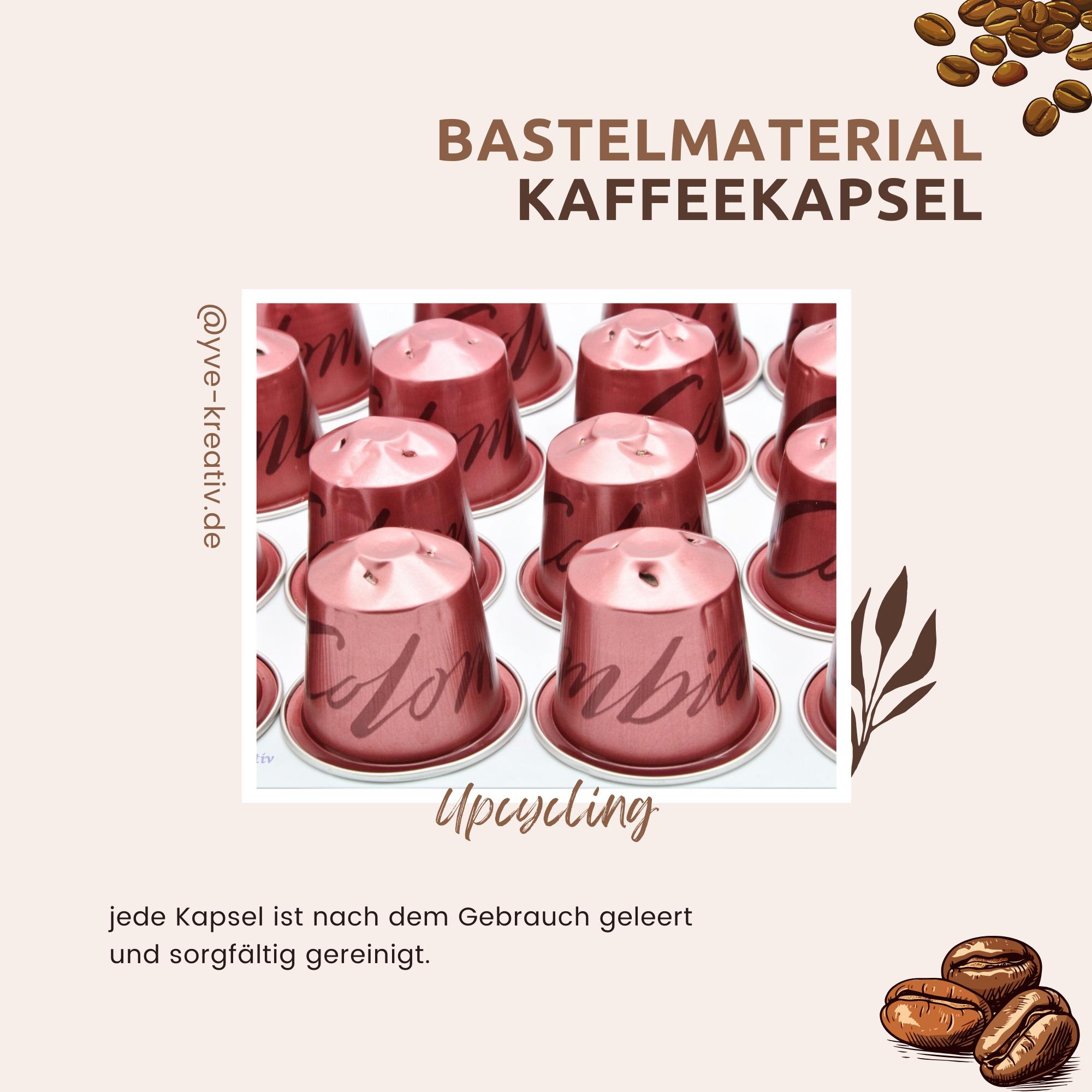 10 leere Kaffeekapseln Farbe : alt rosa zum Basteln Gestalten Bastelmaterial DIY Schmuckherstellung Zubehör #KNS 10 leere Kaffeekapseln Farbe : alt rosa zum Basteln Gestalten Bastelmaterial DIY Schmuckherstellung Zubehör #KNS