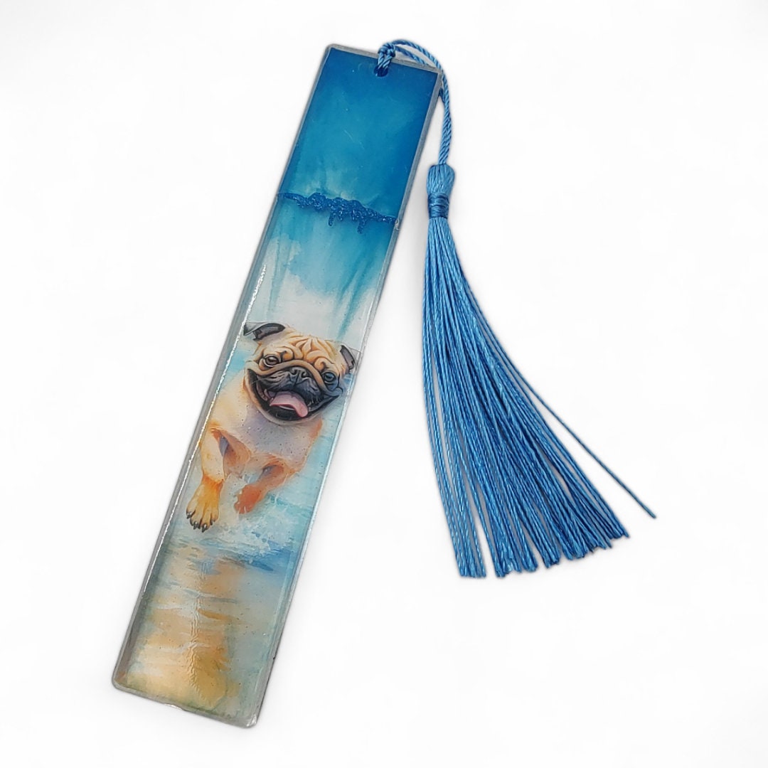 Lesezeichen aus Epoxidharz Motiv Mops Hund Geschenk Geburtstag Mitbringsel Hundebesitzer Geschenkidee Buchzeichen transparent #LEEPOX Lesezeichen aus Epoxidharz Motiv Mops Hund Geschenk Geburtstag Mitbringsel Hundebesitzer Geschenkidee Buchzeichen transparent #LEEPOX