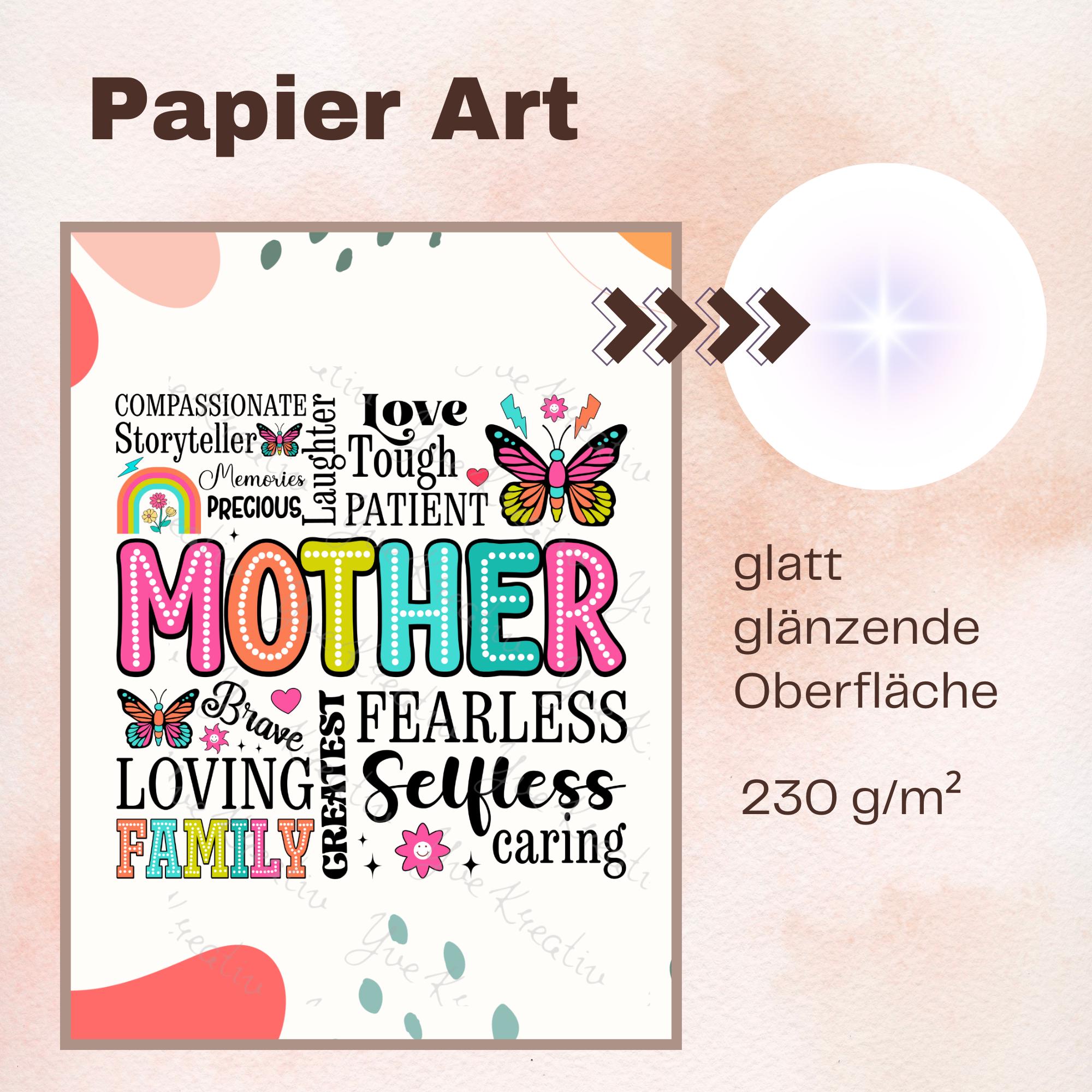 Geschenk Muttertag Postkarte Mama Karte Glückwunschkarte Grußkarte Geschenkkarte auf DIN A6 Karte mit Glanzoberfläche #PHO Geschenk Muttertag Postkarte Mama Karte Glückwunschkarte Grußkarte Geschenkkarte auf DIN A6 Karte mit Glanzoberfläche #PHO