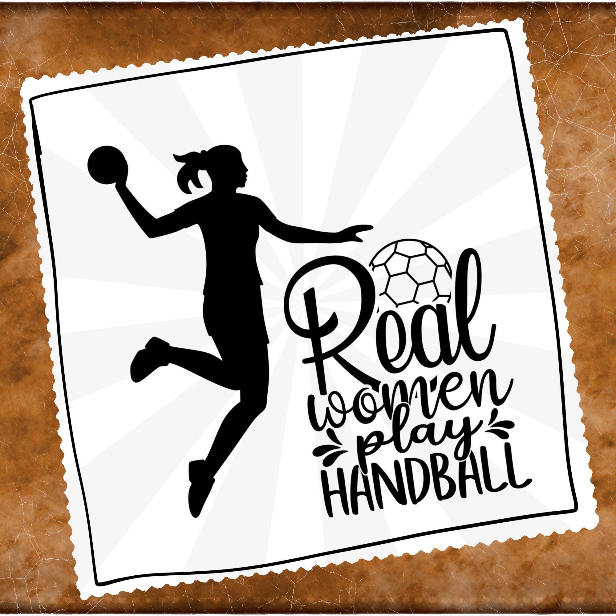 Brillenputztuch bedrucktes Mikrofasertuch für Brillen Tuch für Displays Geschenk zum Geburtstag Handballerin #SP26