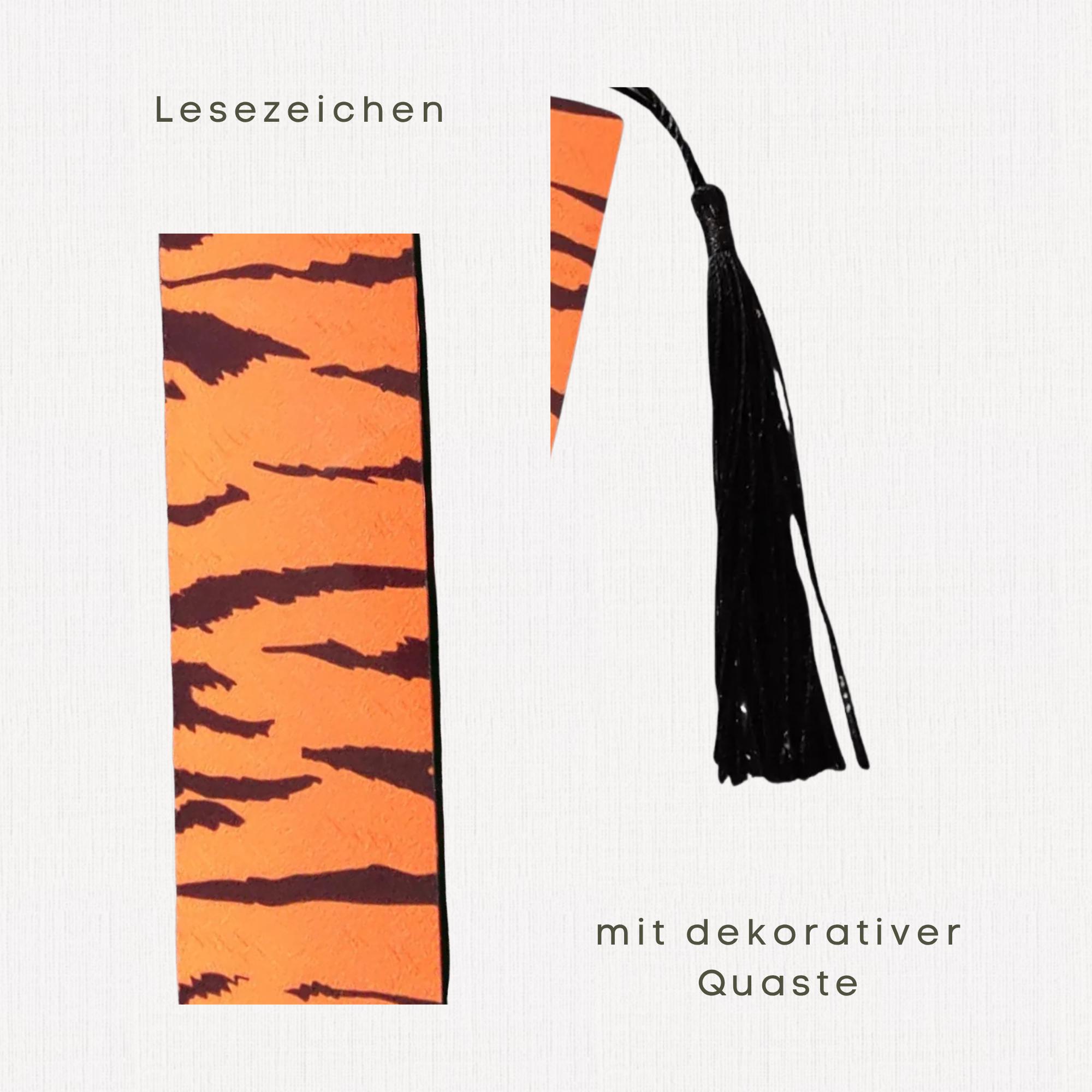 Lesezeichen aus Aluminium Animalprint Geschenk Geburtstag Mitbringsel Freundin Buchgeschenk Bookmark Tiger #LEALU Lesezeichen aus Aluminium Animalprint Geschenk Geburtstag Mitbringsel Freundin Buchgeschenk Bookmark Tiger #LEALU