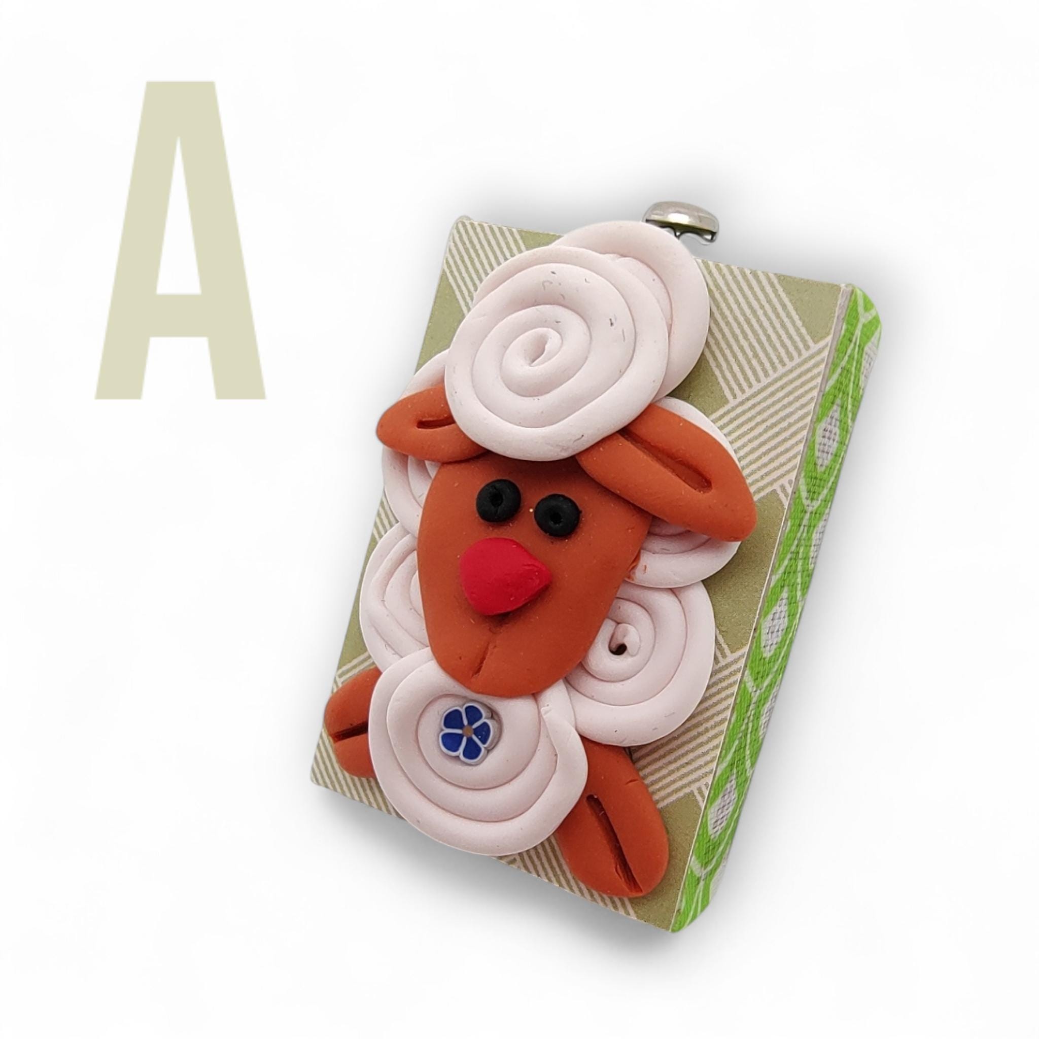 Kleine Schachtel für Geldgeschenke, verzierte Streichholzschachtel mit Schaf für Gutscheine und mehr  #613961030