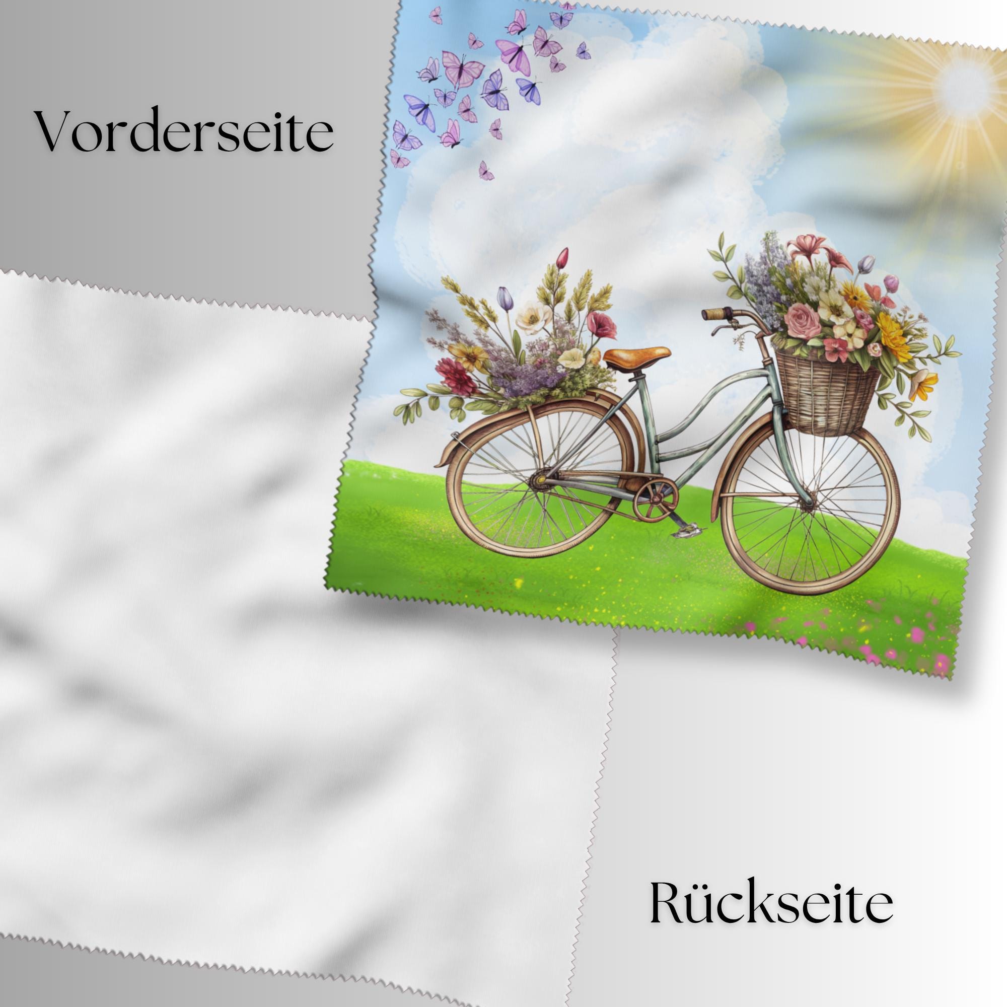 Brillenputztuch Fahrrad bedrucktes Mikrofasertuch für Brille Sonnenbrille Displays Geschenk Radfahrerin Gutschein Blumen Rad #AL56 Brillenputztuch Fahrrad bedrucktes Mikrofasertuch für Brille Sonnenbrille Displays Geschenk Radfahrerin Gutschein Blumen Rad #AL56