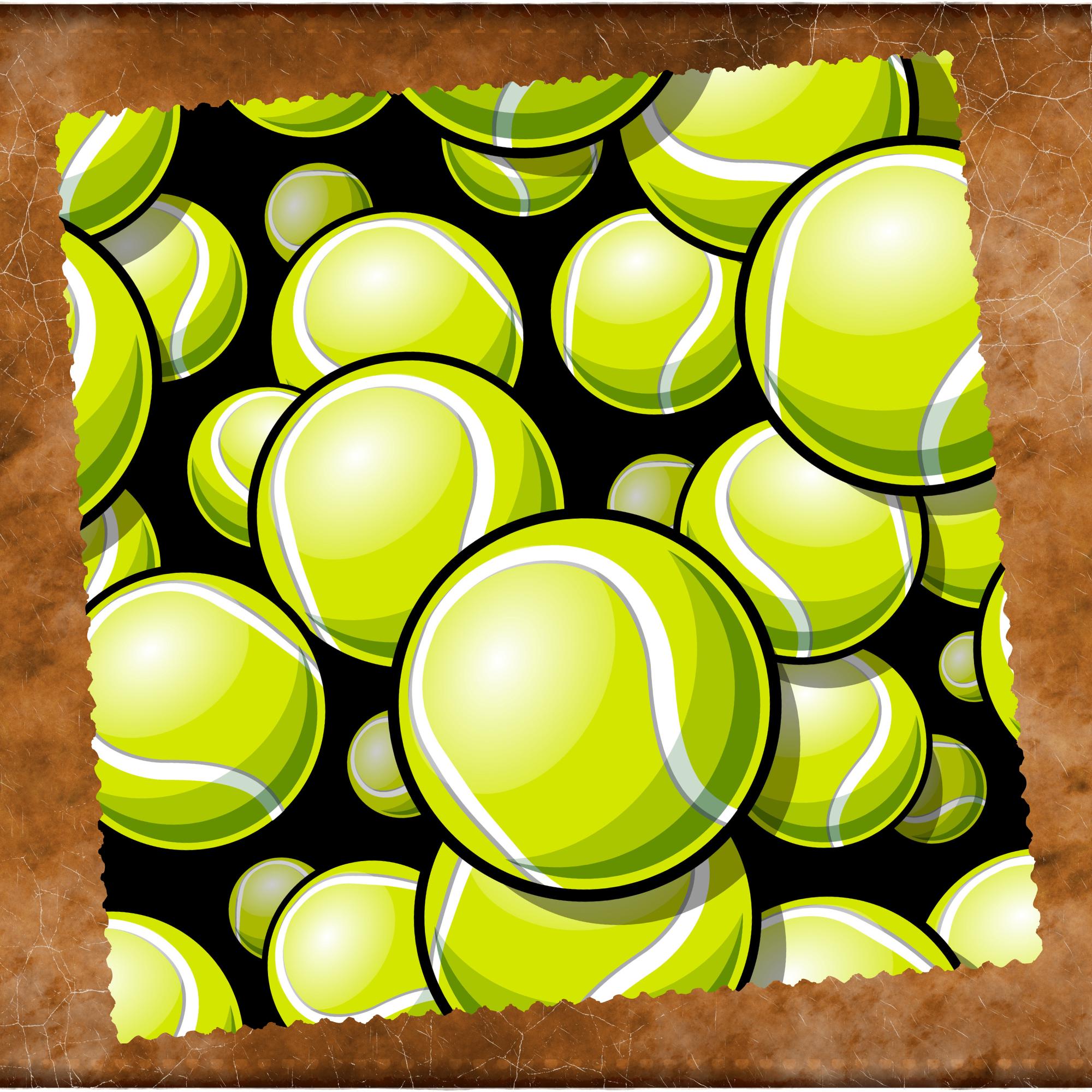Brillenputztuch Tennis bedrucktes Mikrofasertuch für Brillen Sonnenbrille Displays Geschenk Tennisspieler Mitbringsel Sportler #SP22