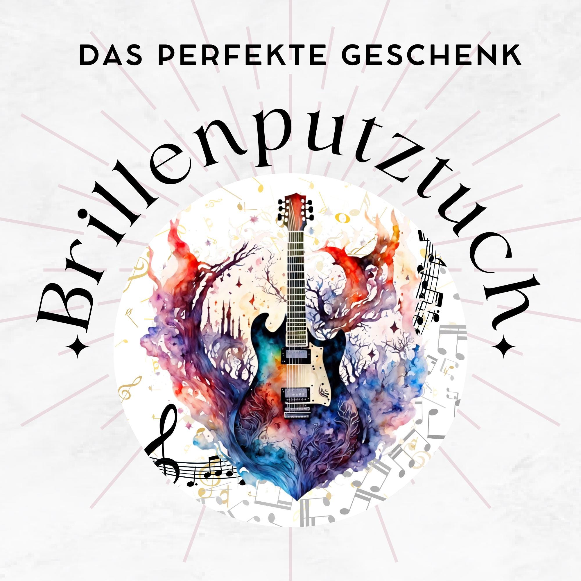 Mikrofaser Reinigungstuch für Brillen und Geräte Brillenputztuch – eine Freude für Musiker das perfekte Geschenk #MC2