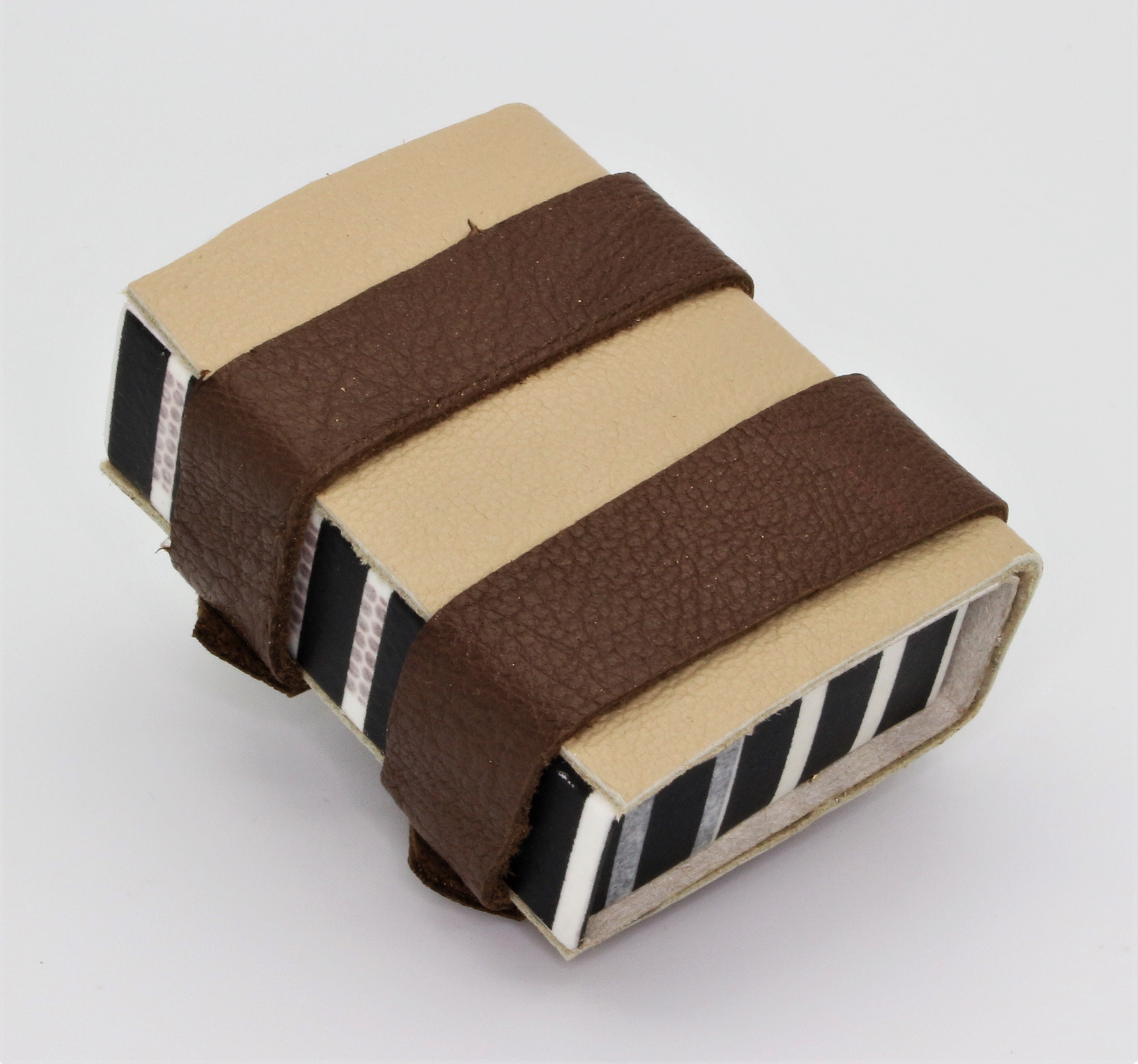 Kleine Schachtel, verzierte Streichholzschachtel als originelle Geschenkverpackung für Geld, Gutscheine und mehr