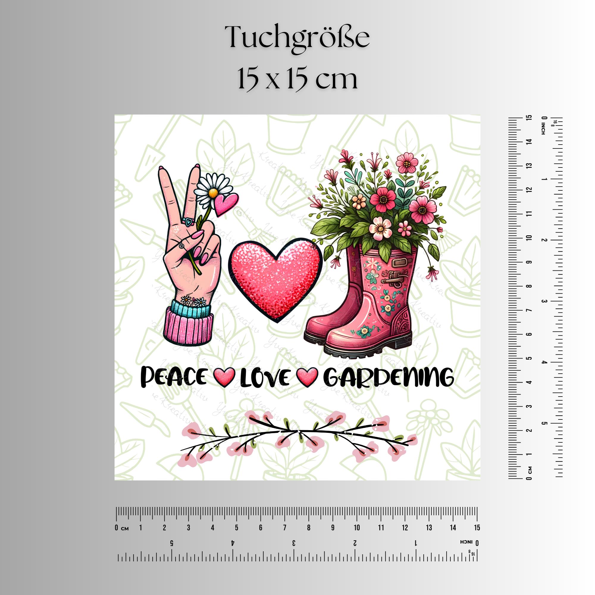Brillenputztuch Garten Geschenk Peace Love bedrucktes Mikrofasertuch für Brillen Displays Mitbringsel Freundin Geschenkidee #MO14 Brillenputztuch Garten Geschenk Peace Love bedrucktes Mikrofasertuch für Brillen Displays Mitbringsel Freundin Geschenkidee #MO14