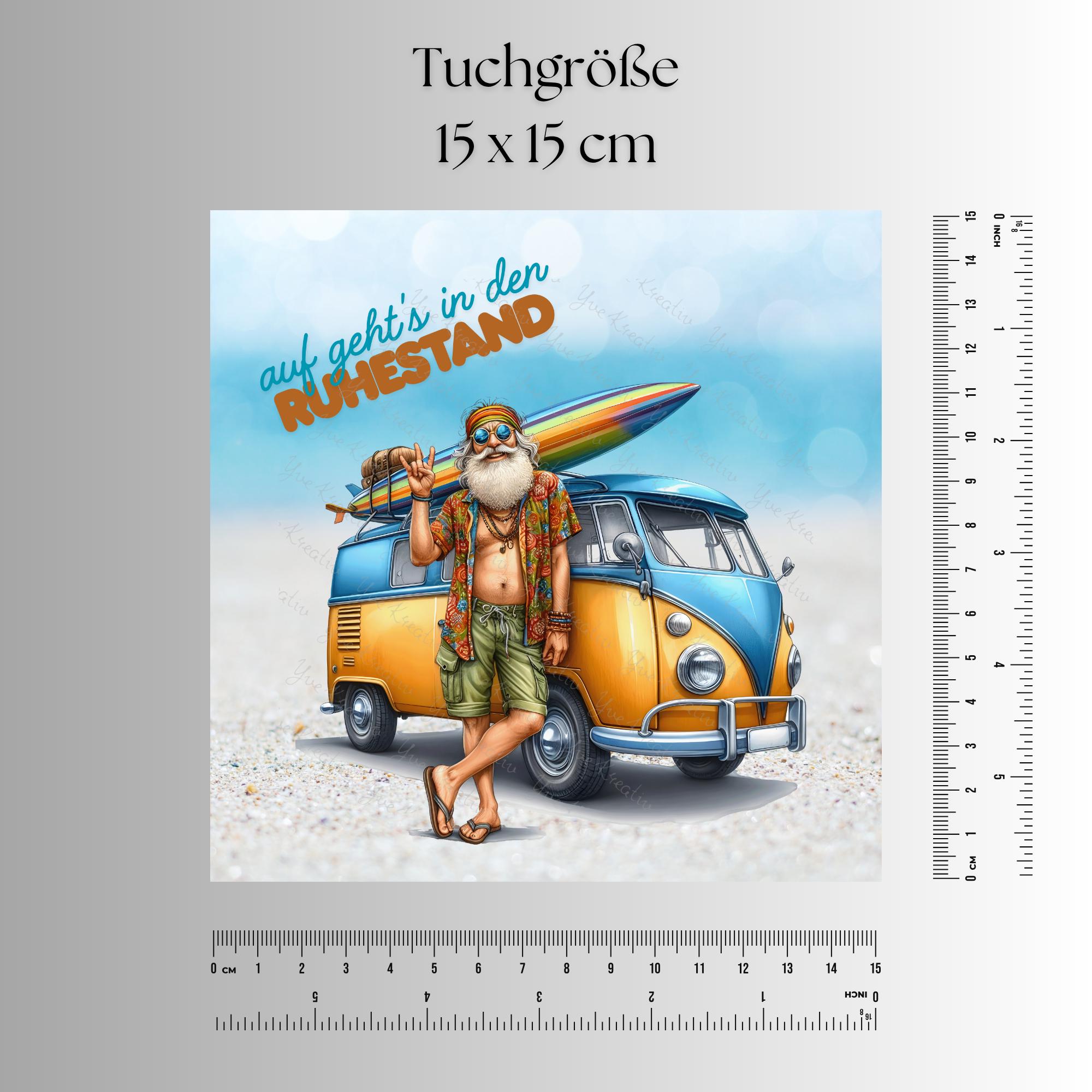 Brillenputztuch Ruhestand bedrucktes Mikrofasertuch für Brille Sonnenbrille Display Handy Geschenk zur Rente Abschied Kollege #BE13