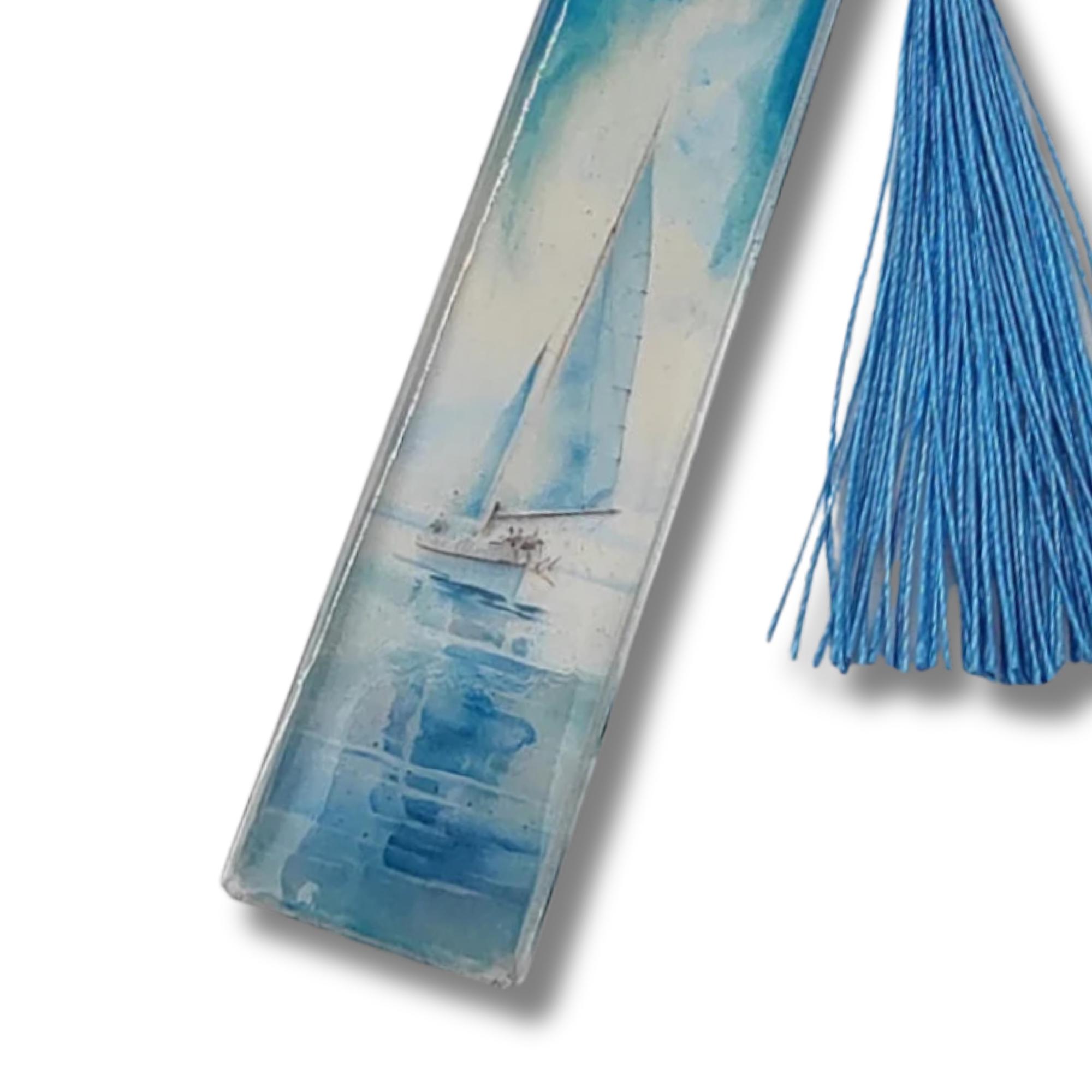 Lesezeichen aus Epoxidharz Motiv Segelboot Geschenk Geburtstag Mitbringsel zum Buchgeschenk Geschenkidee Buchzeichen transparent #LEEPOX Lesezeichen aus Epoxidharz Motiv Segelboot Geschenk Geburtstag Mitbringsel zum Buchgeschenk Geschenkidee Buchzeichen transparent #LEEPOX