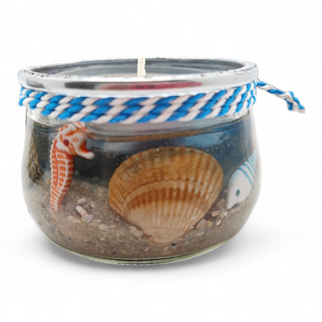 Teelicht Gläschen "Strand Party"