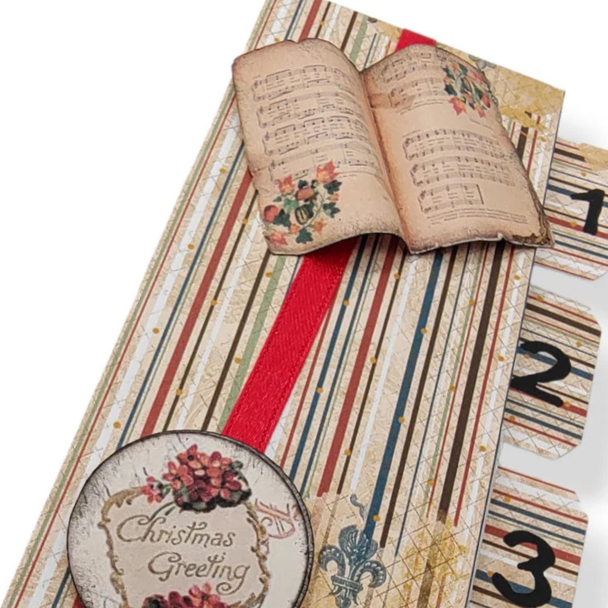 Adventskalender zum Befüllen aus 4 Streichholzschachteln Upcycling kleine Adventsgeschenke Geldgeschenk Weihnachten Mitbringsel #627796305