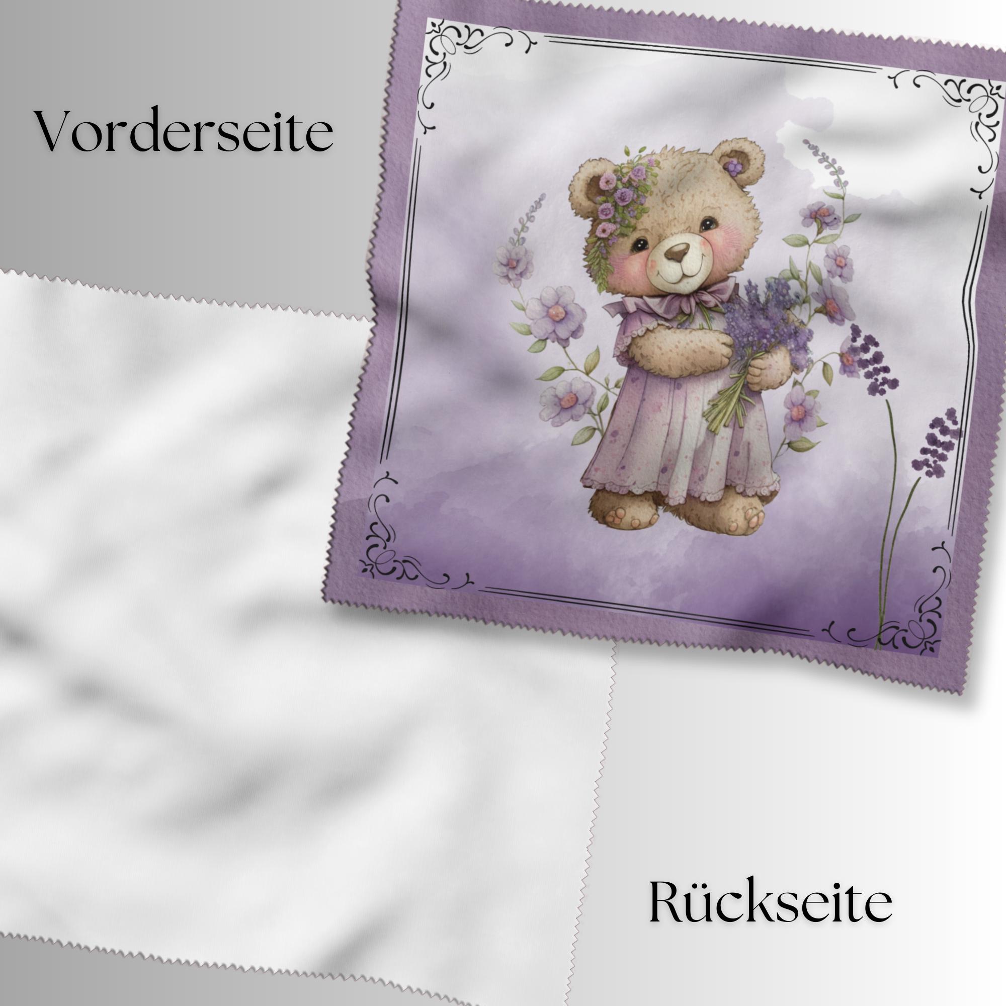 Brillenputztuch – Individuell bedrucktes Mikrofasertuch für Brillen, Displays & mehr | Perfektes Geschenk zum Geburtstag #TI51