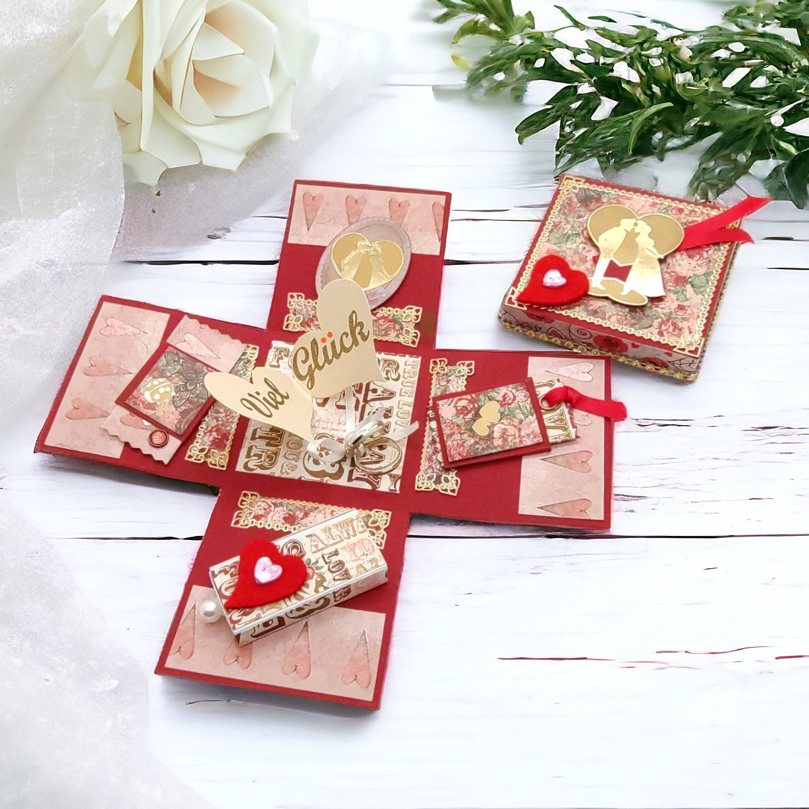 Explosionsbox zur Hochzeit Verlobung Geschenkbox Überraschungsbox Geschenkwürfel Geschenkschachtel #1659076422 Explosionsbox zur Hochzeit Verlobung Geschenkbox Überraschungsbox Geschenkwürfel Geschenkschachtel #1659076422