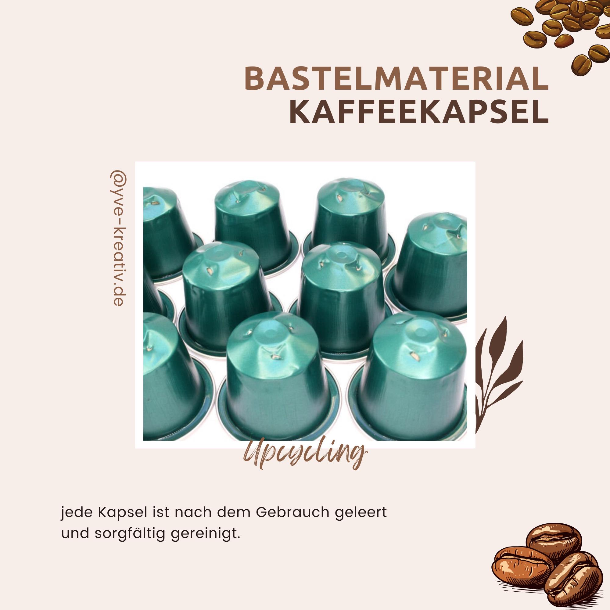 10 leere Kaffeekapseln Farbe : petroleum grün zum Basteln Gestalten Bastelmaterial DIY Schmuckherstellung Zubehör #KNS 10 leere Kaffeekapseln Farbe : petroleum grün zum Basteln Gestalten Bastelmaterial DIY Schmuckherstellung Zubehör #KNS