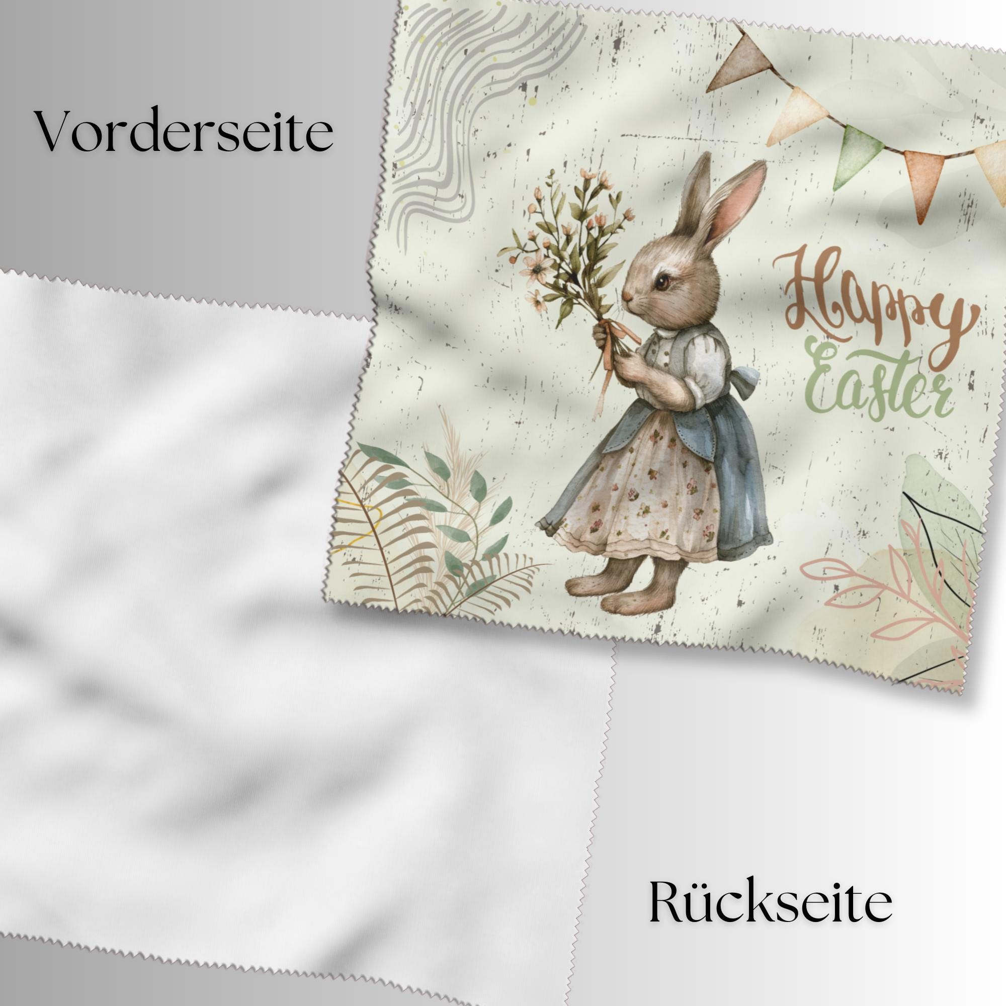 Ostergeschenk Brillenputztuch Geschenk zu Ostern  bedrucktes Mikrofasertuch für Brillen Kameratuch Brillentuch für Displays Objektive #OS19