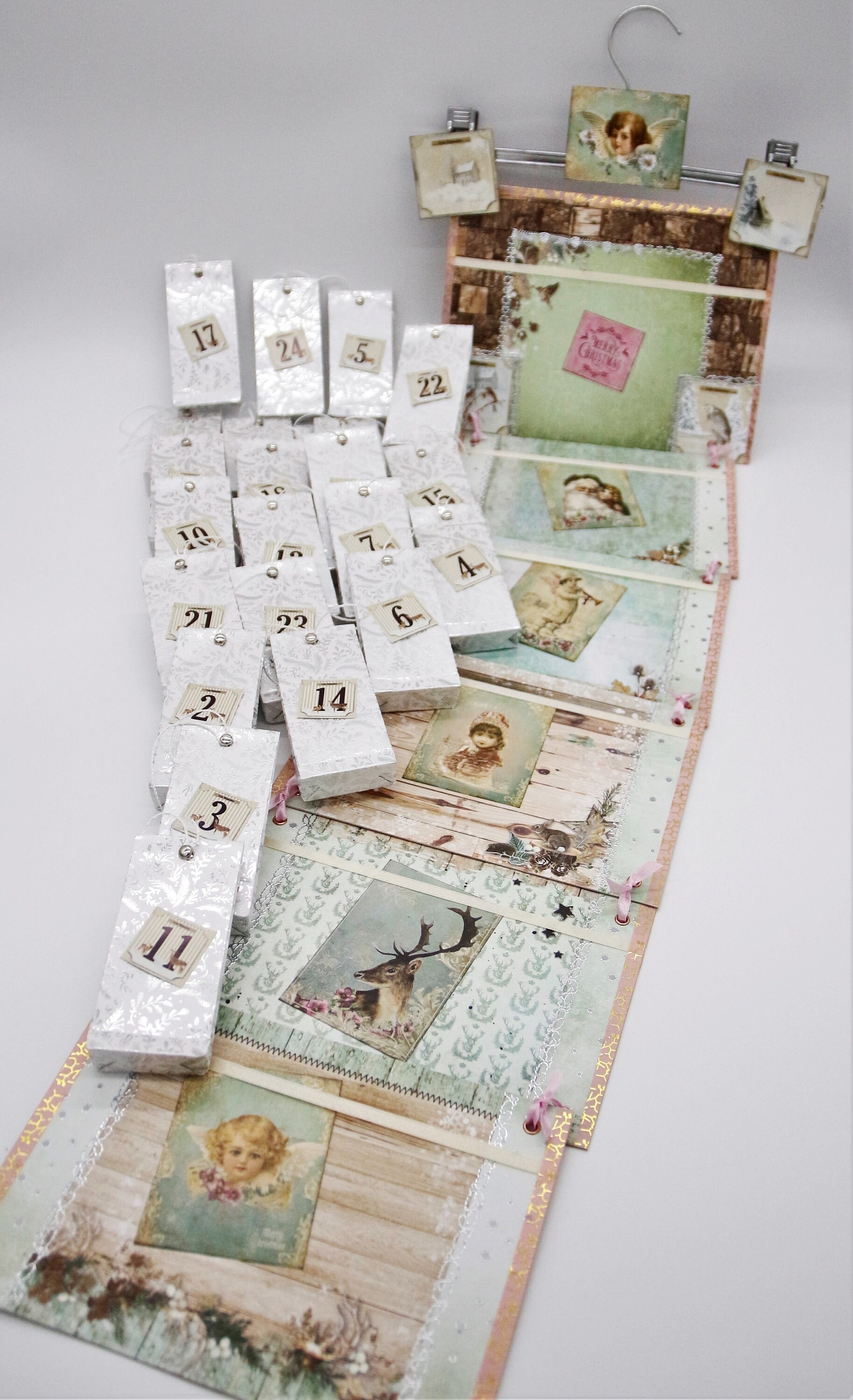 Adventskalender zum Aufhängen, Weihnachten, Adventskalender aus Papier, Advent, Papiertütchen, Adventskalender zum Befüllen #1099598462 Adventskalender zum Aufhängen, Weihnachten, Adventskalender aus Papier, Advent, Papiertütchen, Adventskalender zum Befüllen #1099598462