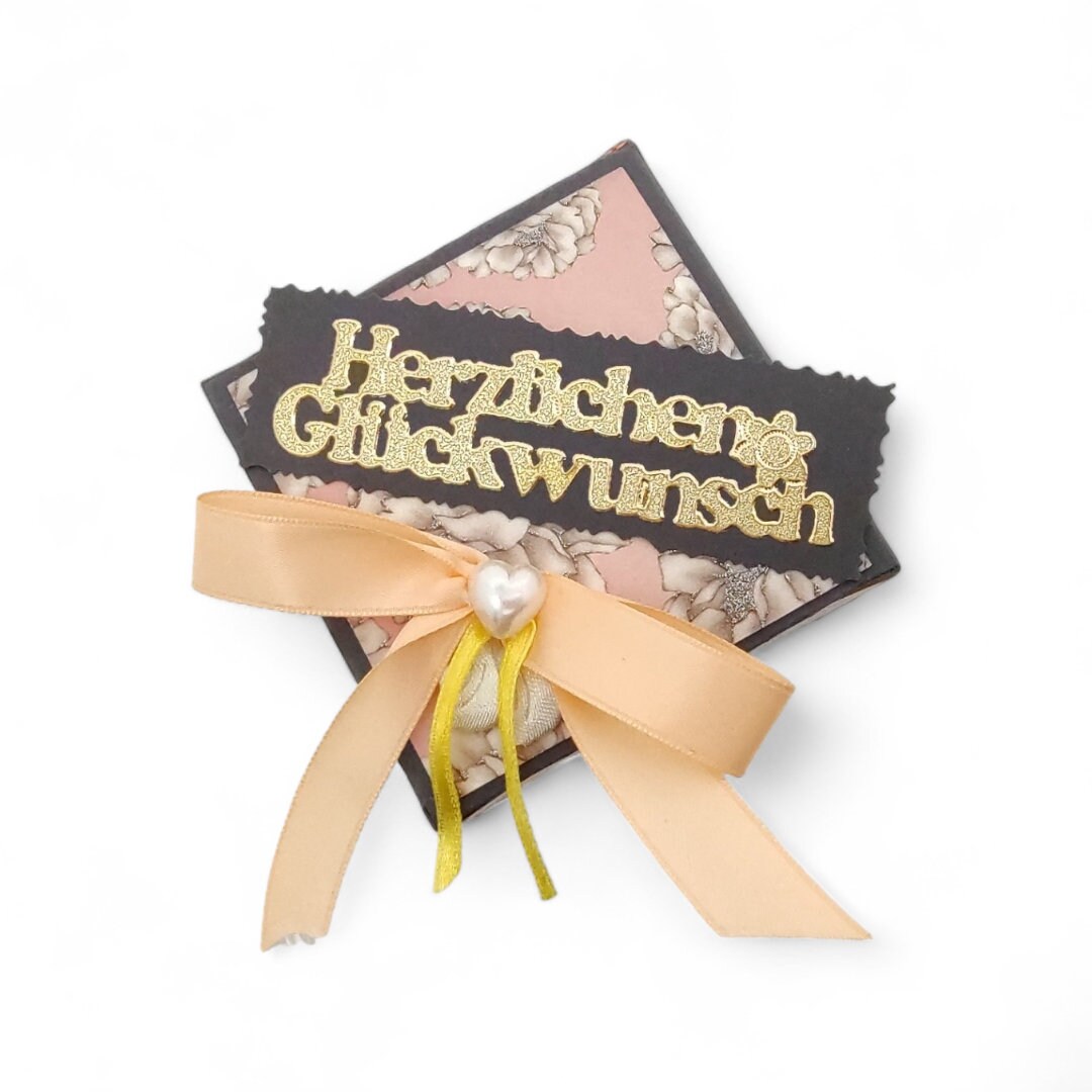 Explosionsbox zum Geburtstag Hochzeit Babyparty Geschenkbox Überraschungsbox Geschenkwürfel Geschenkschachtel