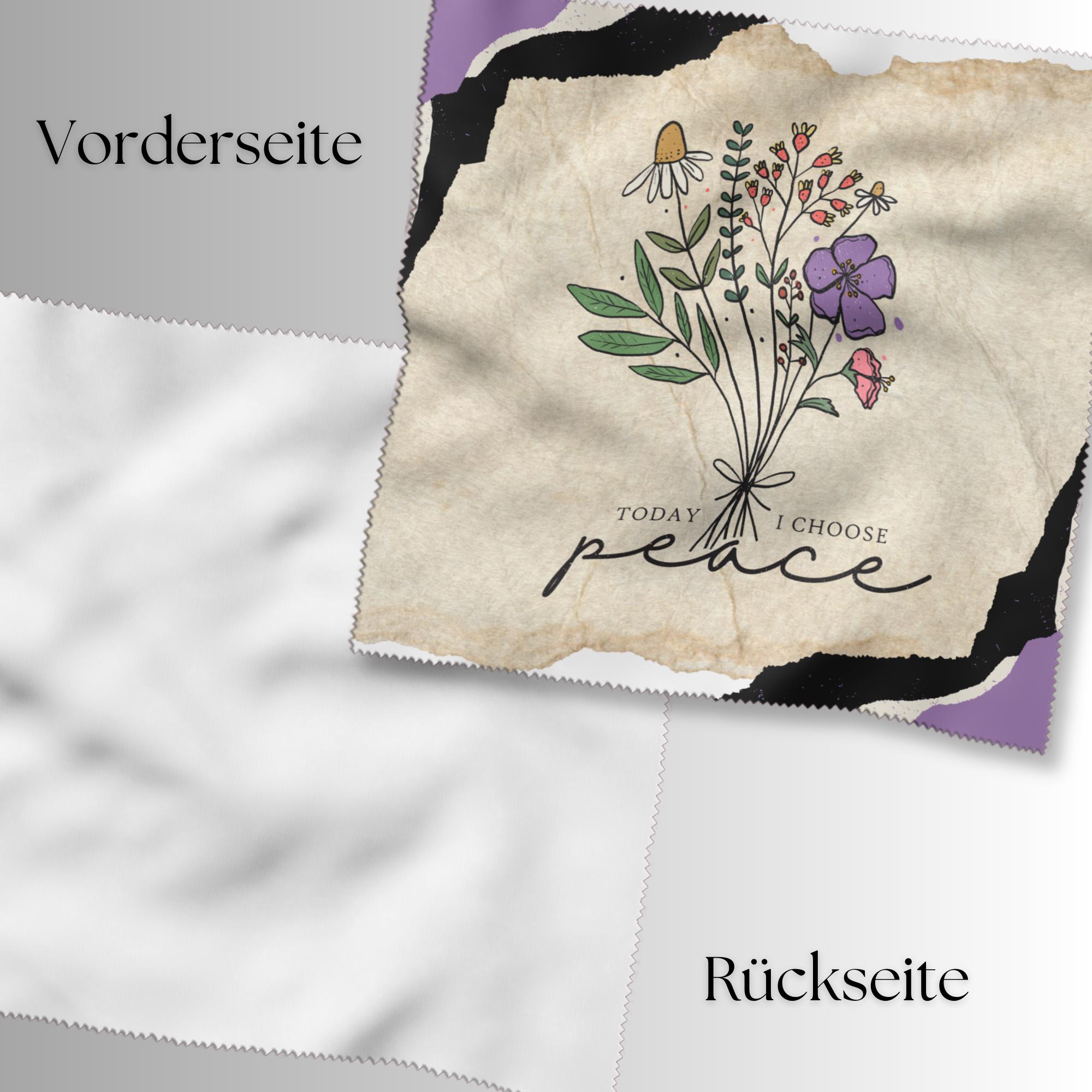 Brillenputztuch – Individuell bedrucktes Mikrofasertuch für Brillen, Displays & mehr | Perfektes Geschenk zum Geburtstag #MO11