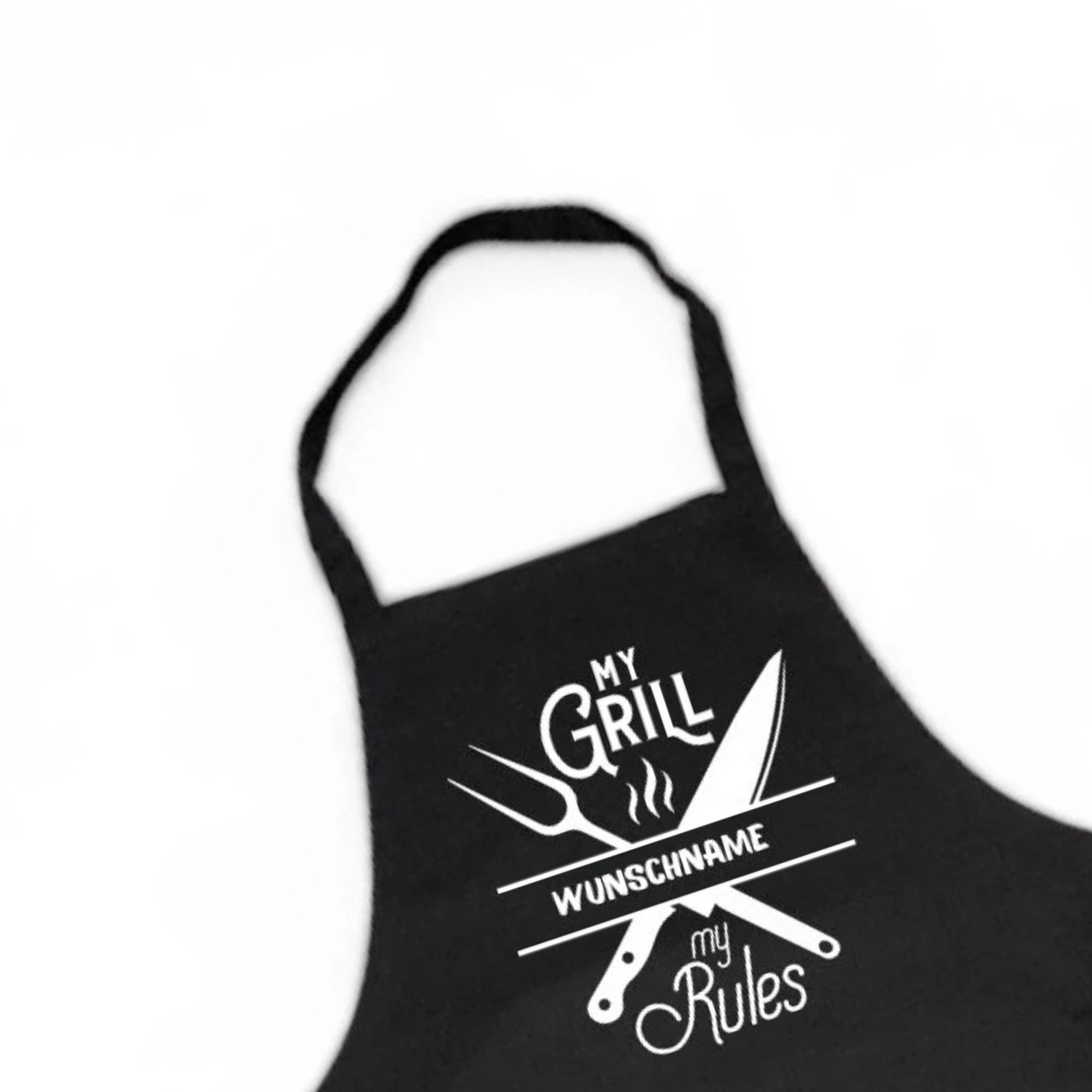 Schürze mit Namen personalisierbar Grillschürze Küchenschürze Kochschürze für Mann Geburtstag Vater Geschenk Vatertag  #1662542791