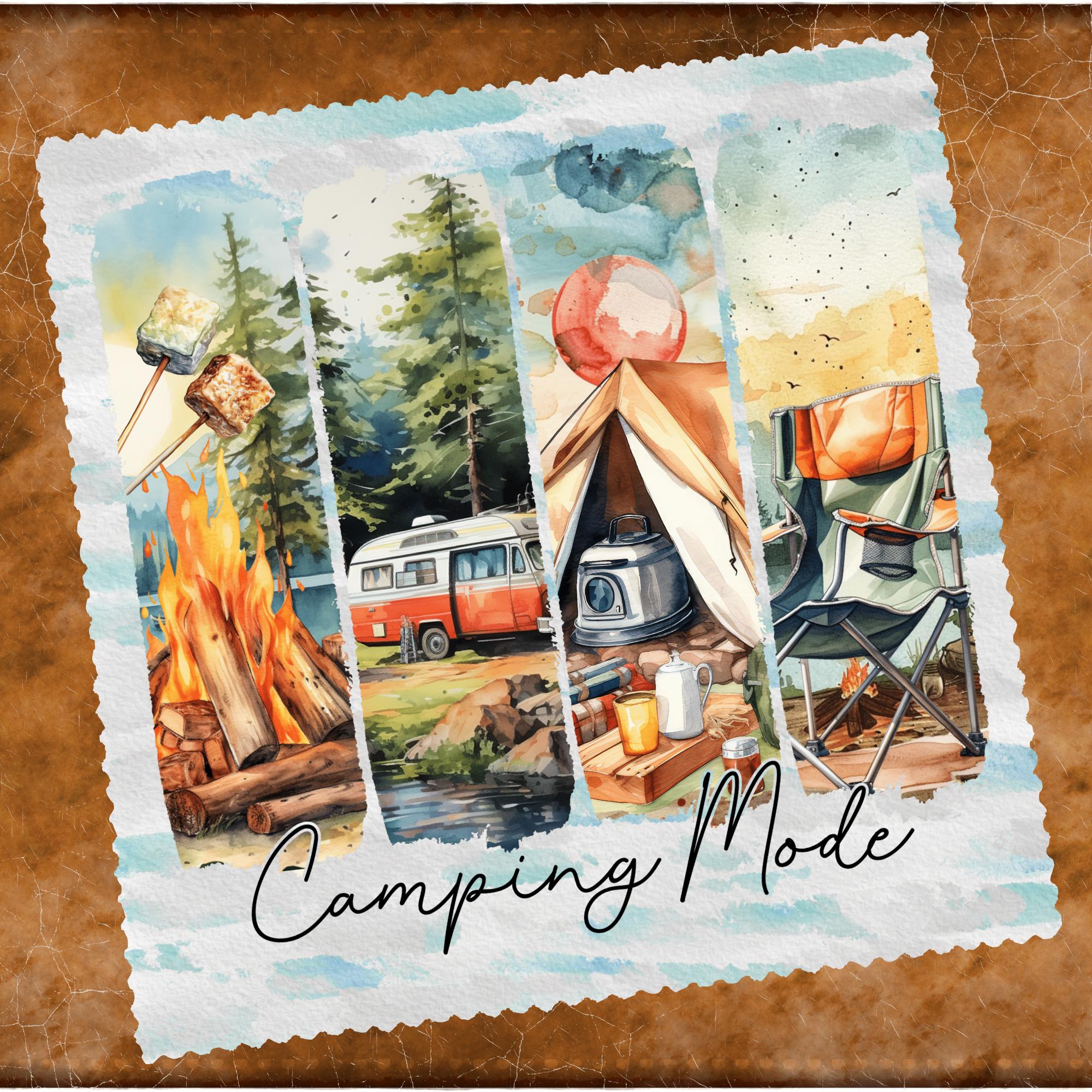 Brillenputztuch Urlaub Camping Zelten Reise Geschenk bedrucktes Mikrofasertuch für Brillen Tuch für Displays Handys Objektive  #UR20