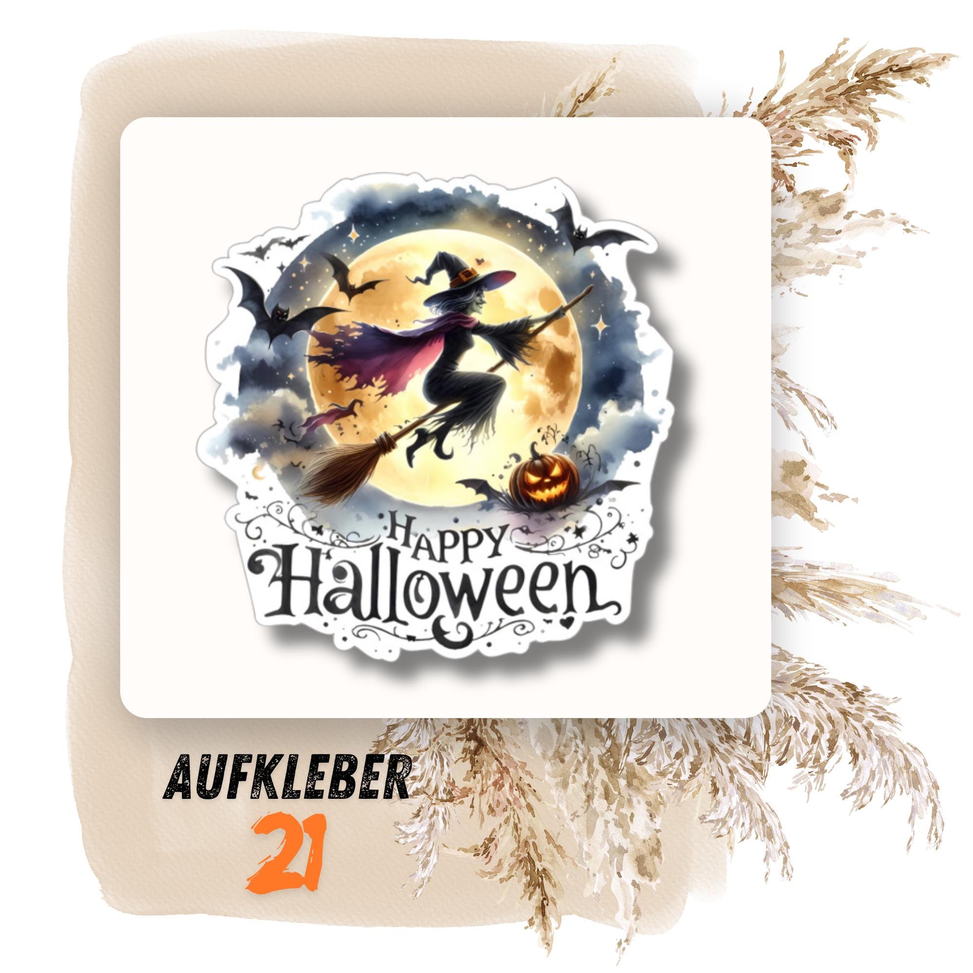 Halloween Aufkleber, Grusel Sticker, großer Kofferaufkleber Geschenkaufkleber - 3 Aufkleber zur Auswahl in Weiß oder Transparent #SEG8 Halloween Aufkleber, Grusel Sticker, großer Kofferaufkleber Geschenkaufkleber - 3 Aufkleber zur Auswahl in Weiß oder Transparent #SEG8