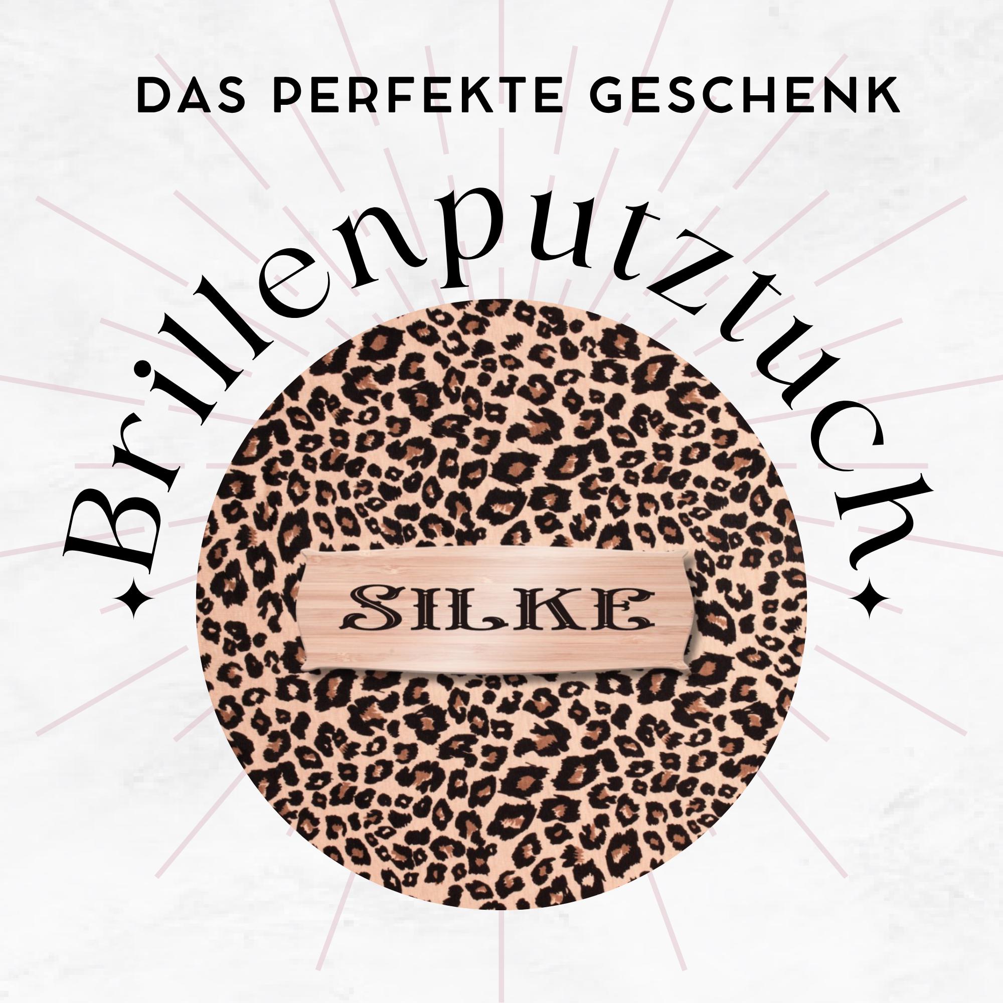 Brillenputztuch Leopard Print personalisiert mit Namen bedrucktes Mikrofasertuch für Display Handy Sonnenbrille Geschenk Animalprint #TI161P Brillenputztuch Leopard Print personalisiert mit Namen bedrucktes Mikrofasertuch für Display Handy Sonnenbrille Geschenk Animalprint #TI161P