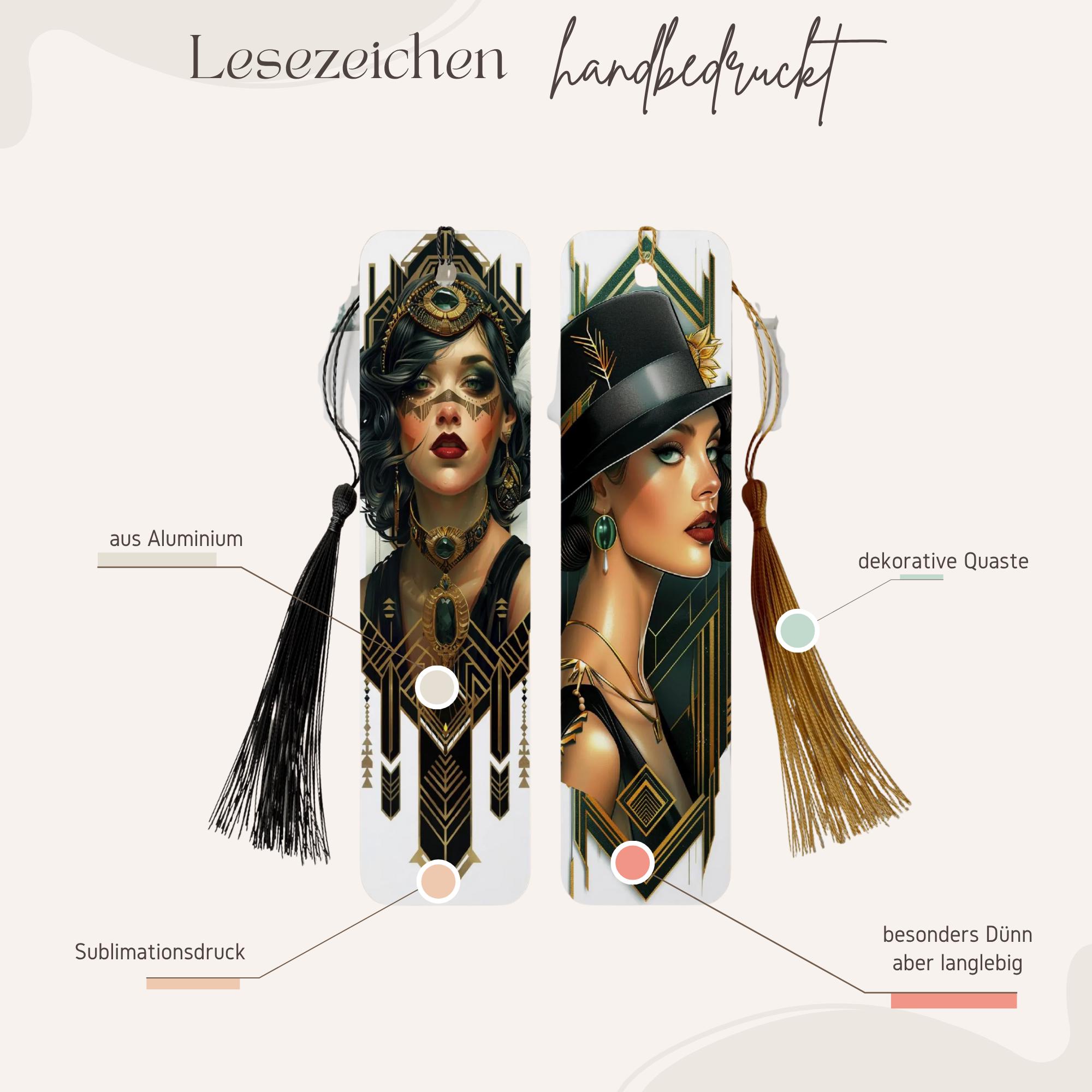 Lesezeichen aus Metall 20er Jahre Lady Geschenk für sie Bücherzeichen Gangsterbraut Mitbringsel Frau Bookmark - 4 Motive zur Auswahl #LEALU Lesezeichen aus Metall 20er Jahre Lady Geschenk für sie Bücherzeichen Gangsterbraut Mitbringsel Frau Bookmark - 4 Motive zur Auswahl #LEALU