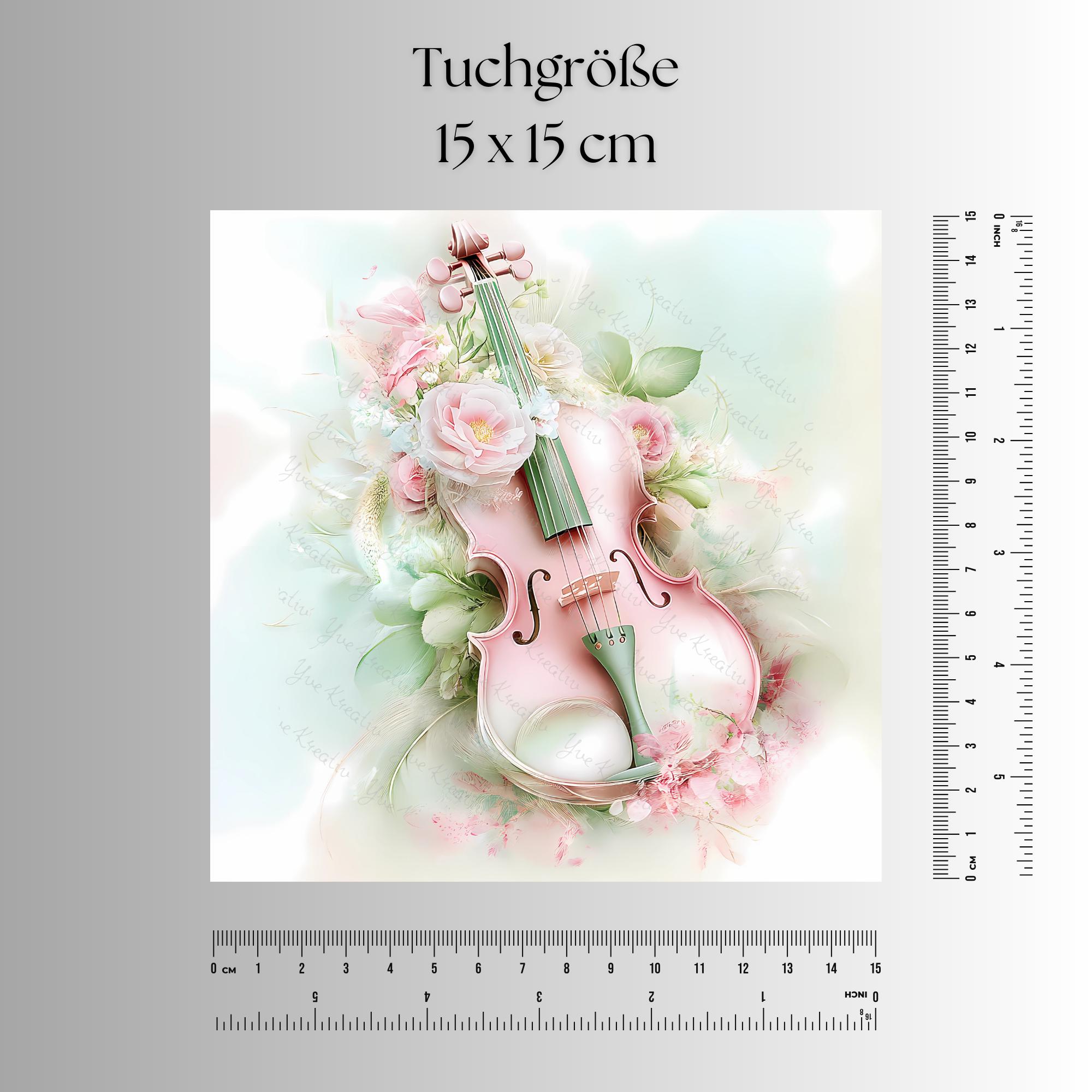 Brillenputztuch Cello bedrucktes Mikrofasertuch für Sonnenbrille Display Handy Geschenk Musiker Mitbringsel Musiklehrer #MC9