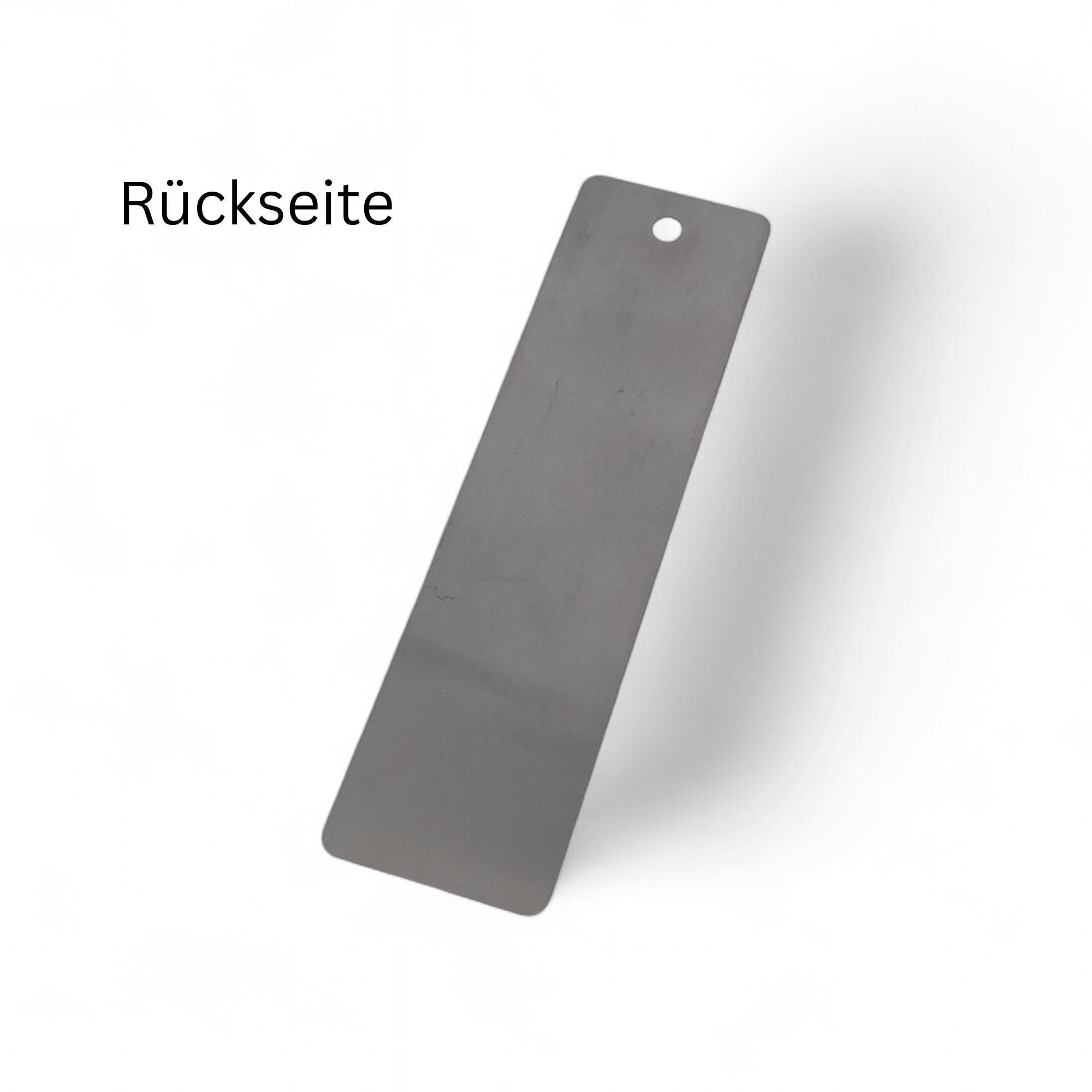Lesezeichen aus Aluminium Geschenk zur Kommunion Konfirmation Firmung für Gesangsbuch Bibel Bücher Bookmark  #LEALU