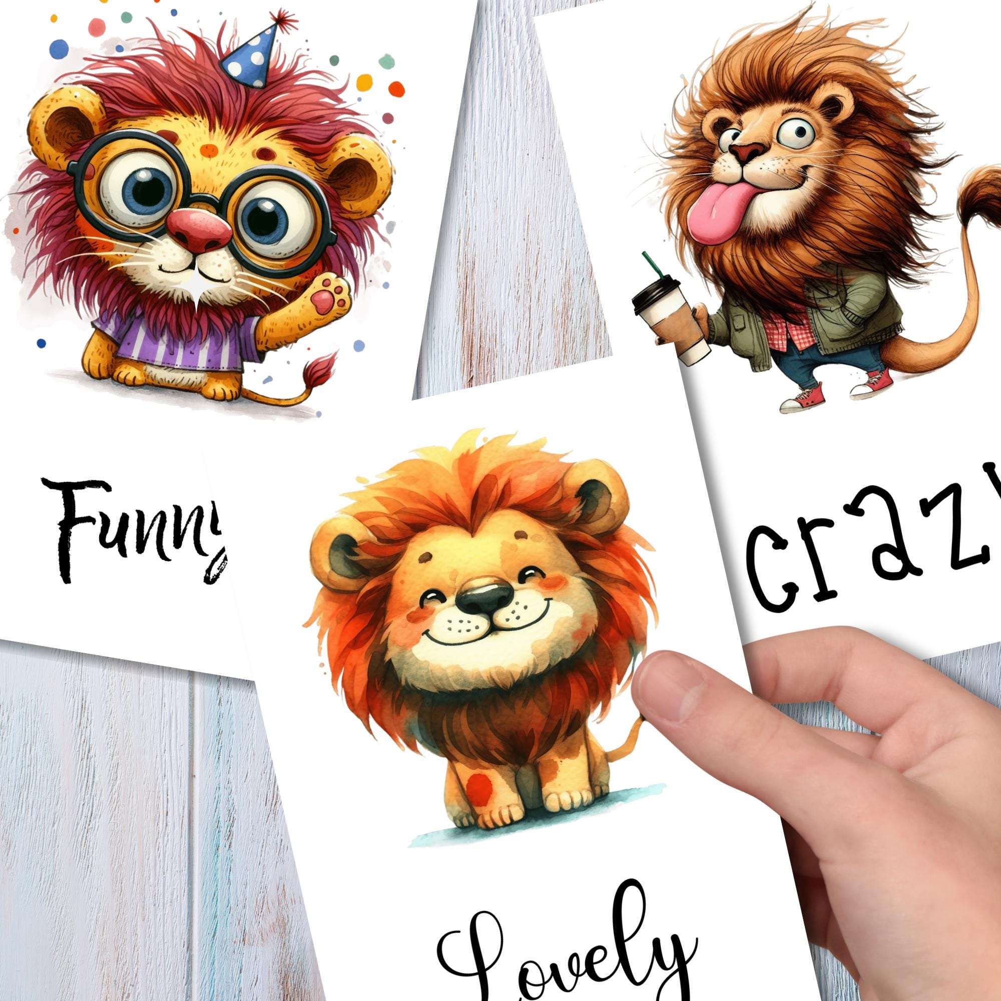 Postkarte Löwe Grußkarte Karte Geburtstag Freundin Gutschein Mitbringsel Löwen Fan I Crazy, Funny, Lovely I #PHO Postkarte Löwe Grußkarte Karte Geburtstag Freundin Gutschein Mitbringsel Löwen Fan I Crazy, Funny, Lovely I #PHO