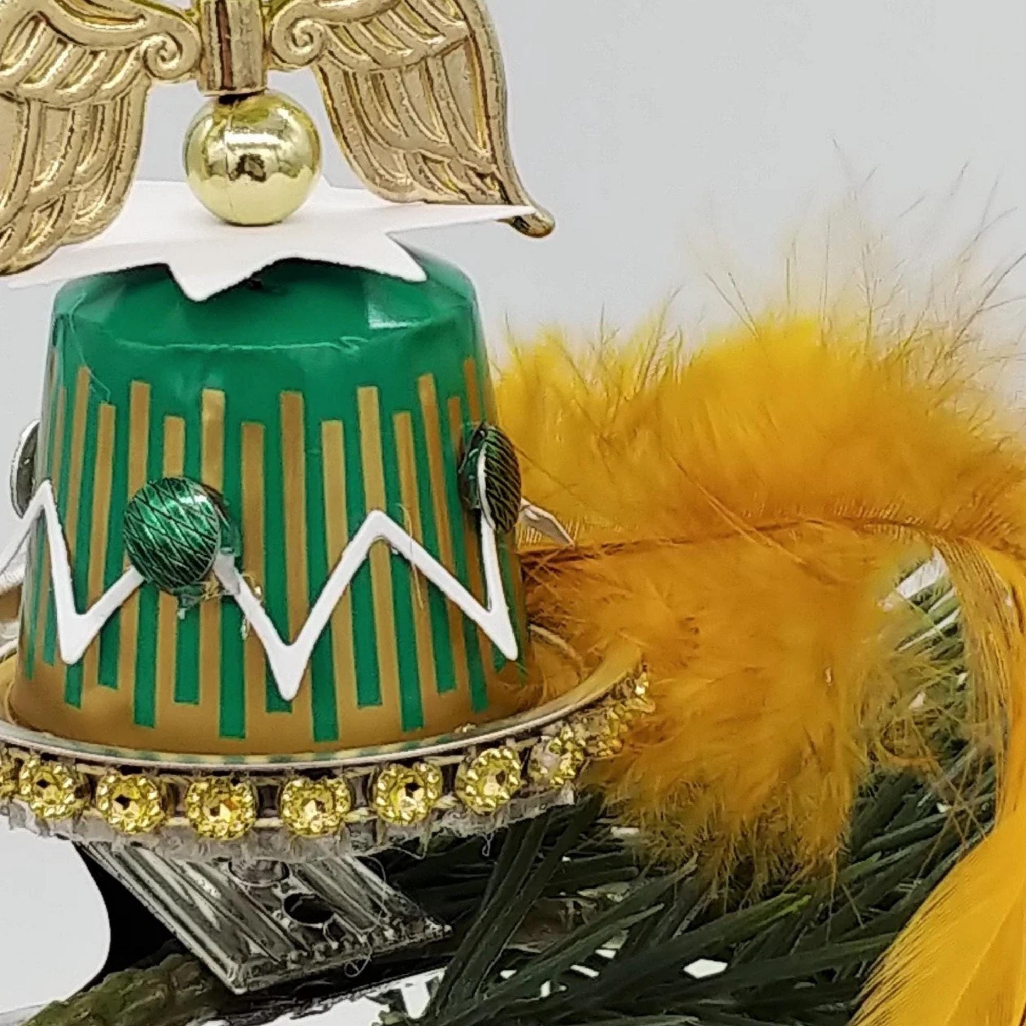 Engel aus Kaffeekapseln Christbaumkugel Upcycling Weihnachtskugel besonderer Weihnachtsdeko auf Metallklammer Christbaumclip  #1108759228