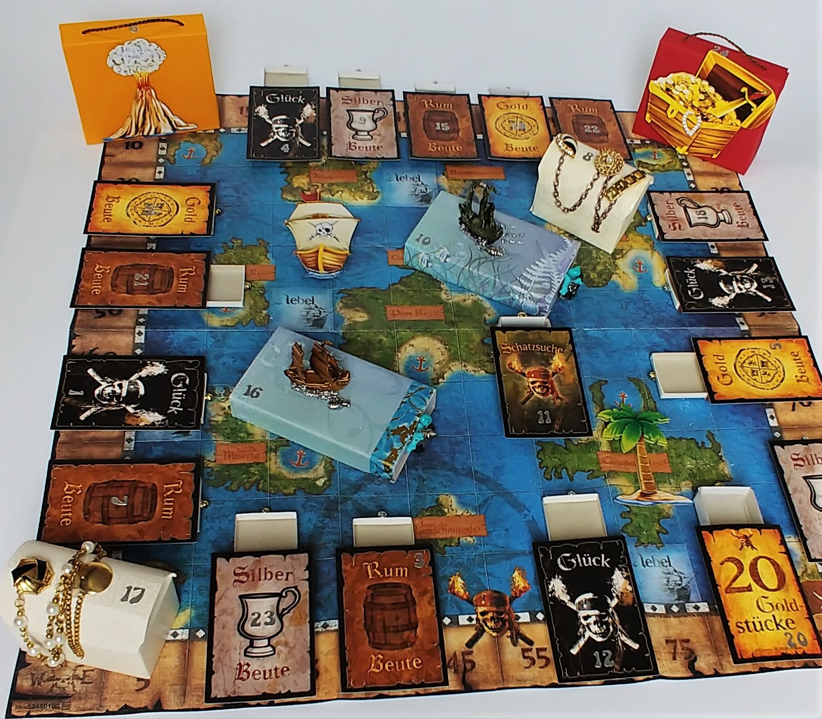 Adventskalender "Piraten" / Tischkalender/ Weihnachten / zum Befüllen aus 24 Schachteln Adventskalender "Piraten" / Tischkalender/ Weihnachten / zum Befüllen aus 24 Schachteln