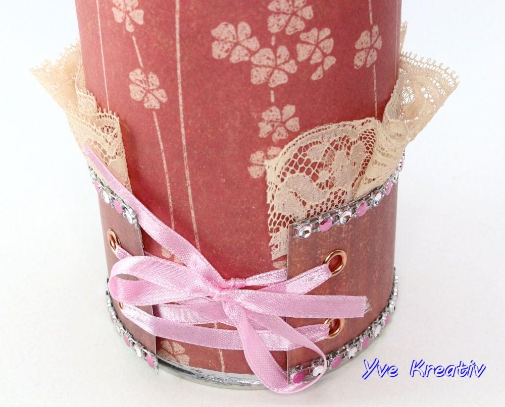 Zylinder Dose / Schachtel "Romantik" / Hochzeit Geschenk Zylinder Dose / Schachtel "Romantik" / Hochzeit Geschenk