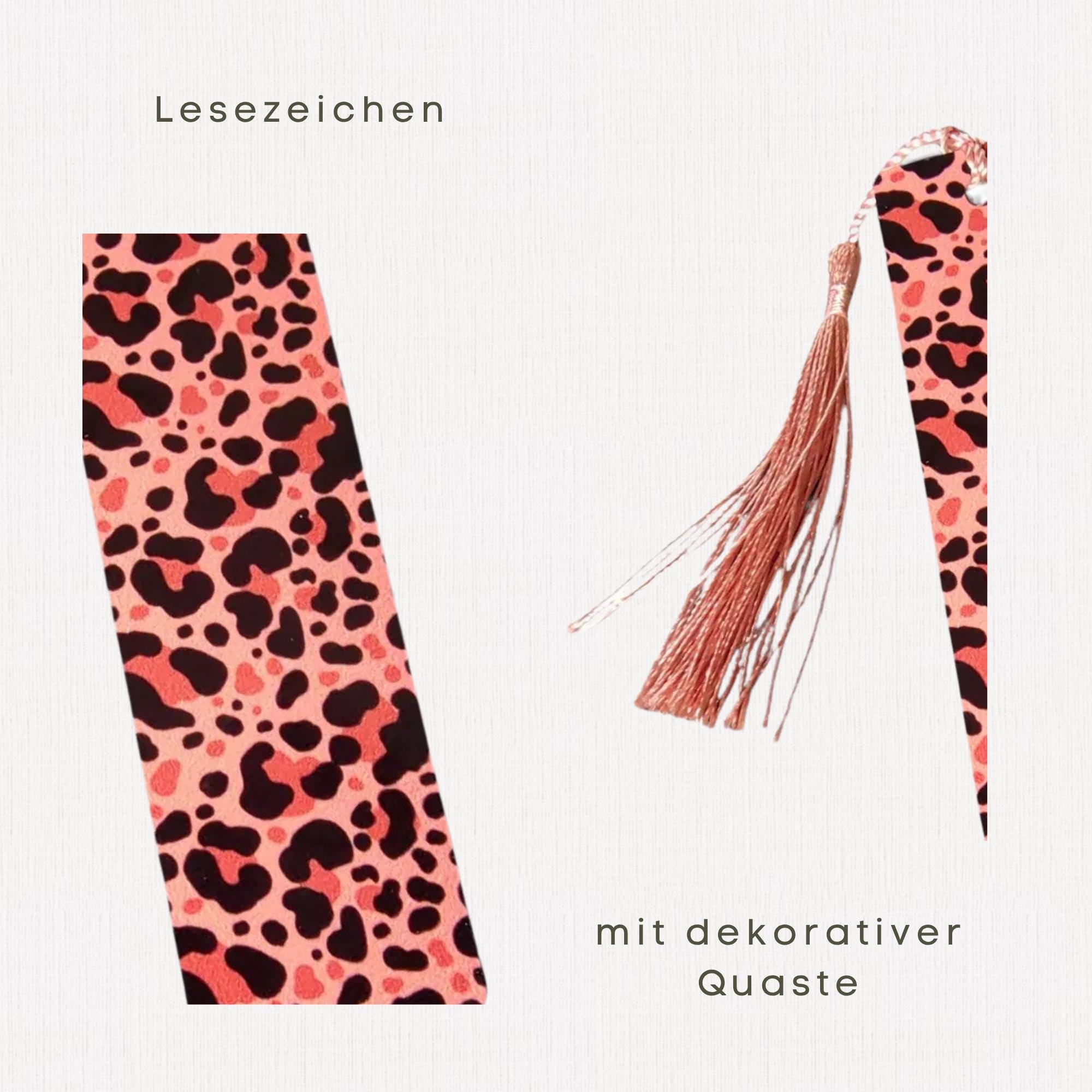 Lesezeichen aus Aluminium Animalprint Leopard Geschenk Geburtstag Mitbringsel Freundin Buchgeschenk Leseratte #LEALU Lesezeichen aus Aluminium Animalprint Leopard Geschenk Geburtstag Mitbringsel Freundin Buchgeschenk Leseratte #LEALU