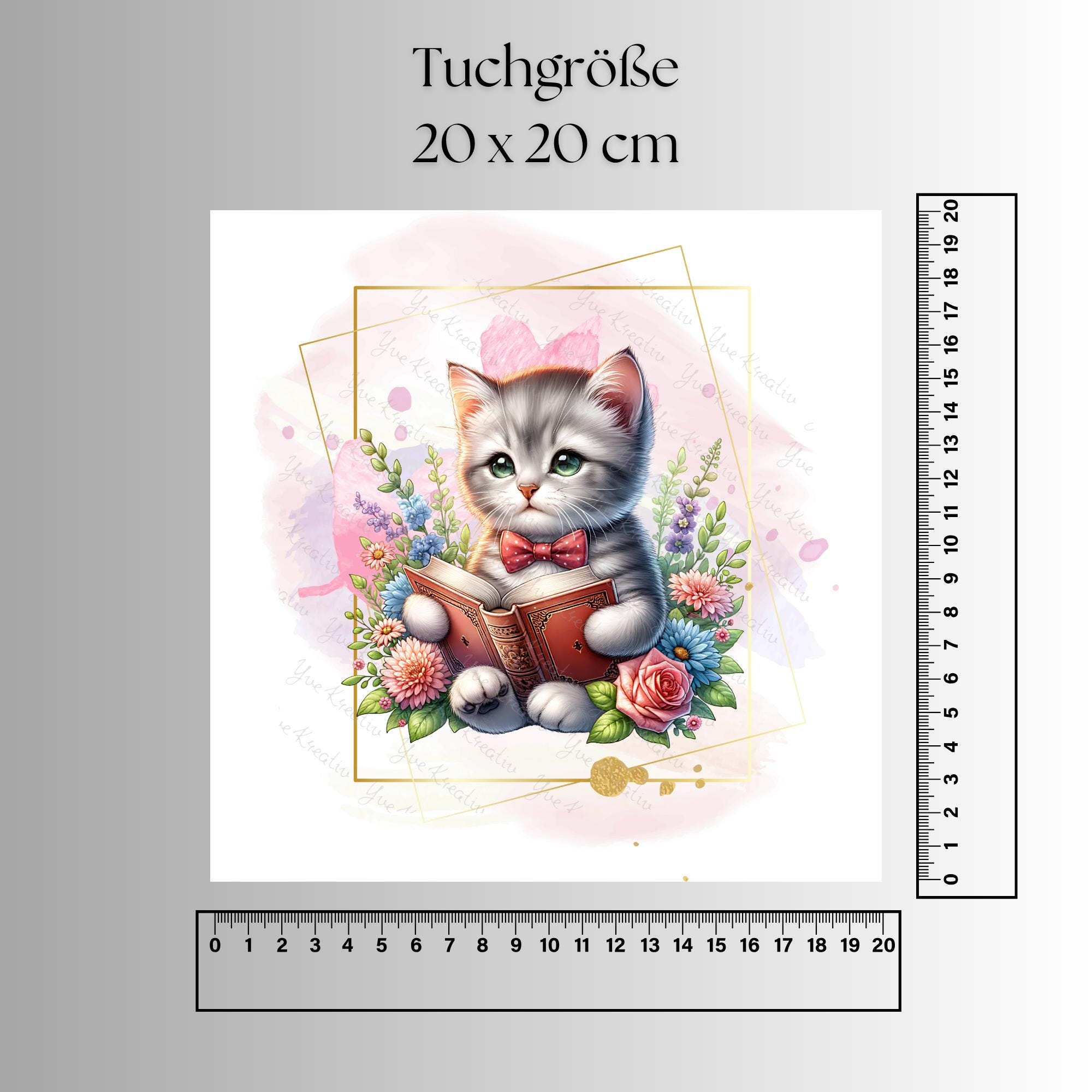 Brillenputztuch bedrucktes Mikrofasertuch für Brillen Kameratuch Brillentuch für Displays Objektive Geschenk Geburtstag Katze #TI130