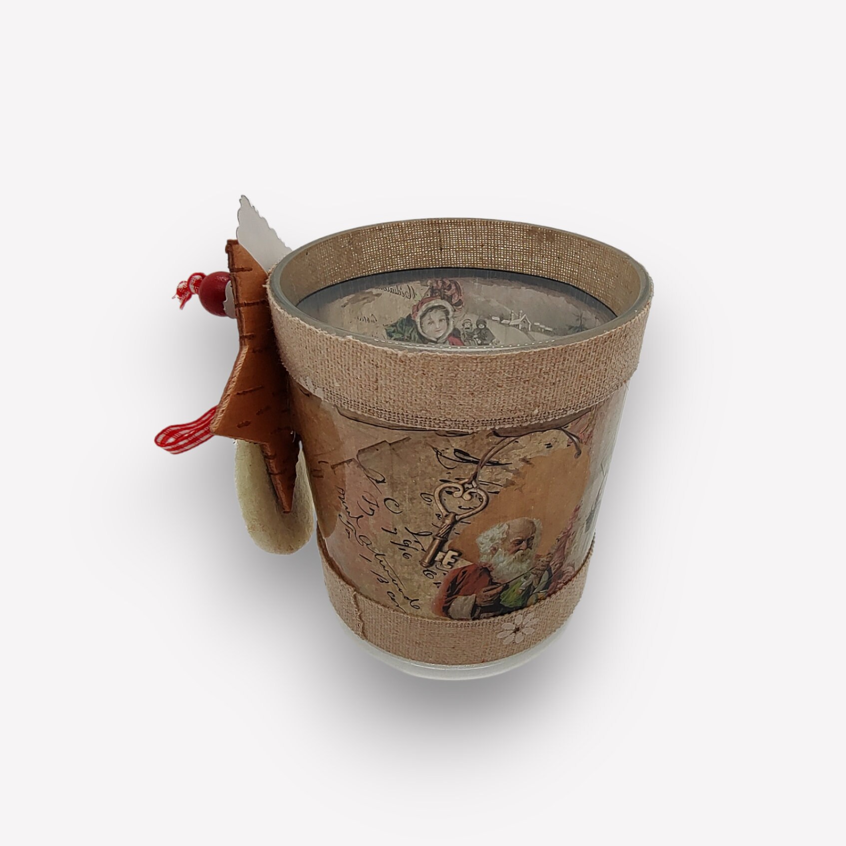 Teelicht Gläschen "Weihnachten"