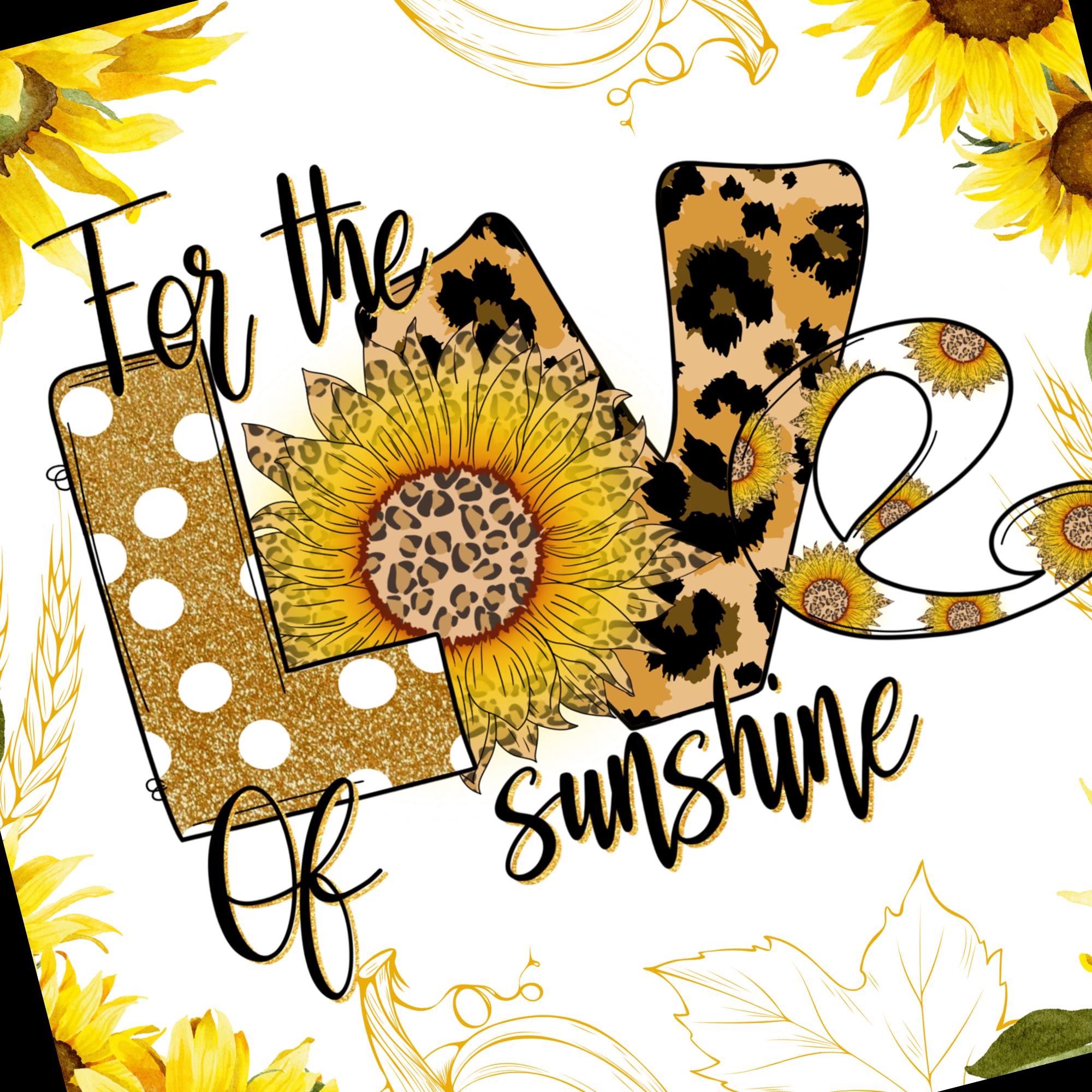 Brillenputztuch Sonnenblume Geschenk Love bedrucktes Mikrofasertuch für Brillen Displays Mitbringsel Freundin Geschenkidee Mama #MO21