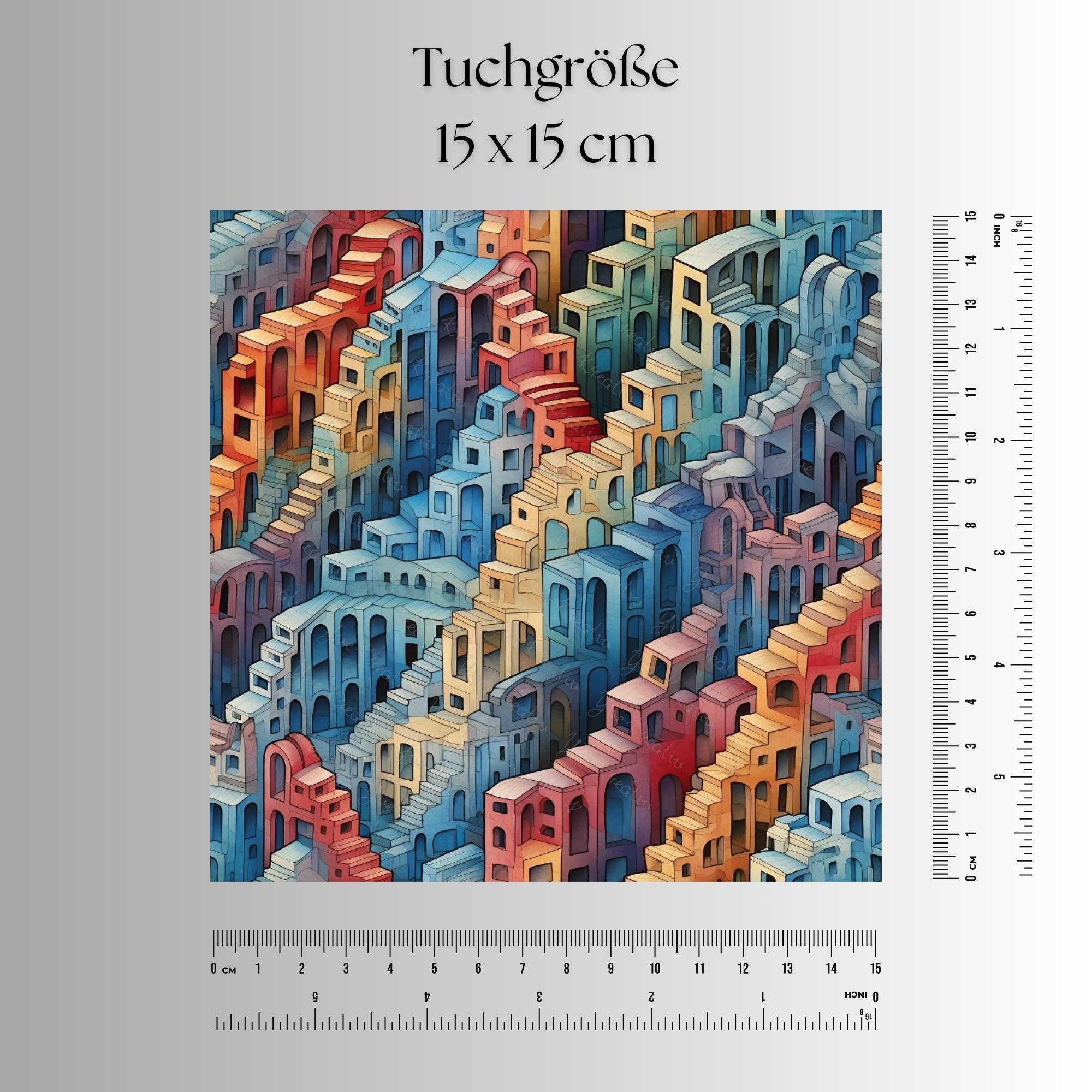 Brillenputztuch Op-Art bedrucktes Mikrofasertuch für Brille Sonnenbrille Displays Handyputztuch Brillentuch Mikrofaser #AL68